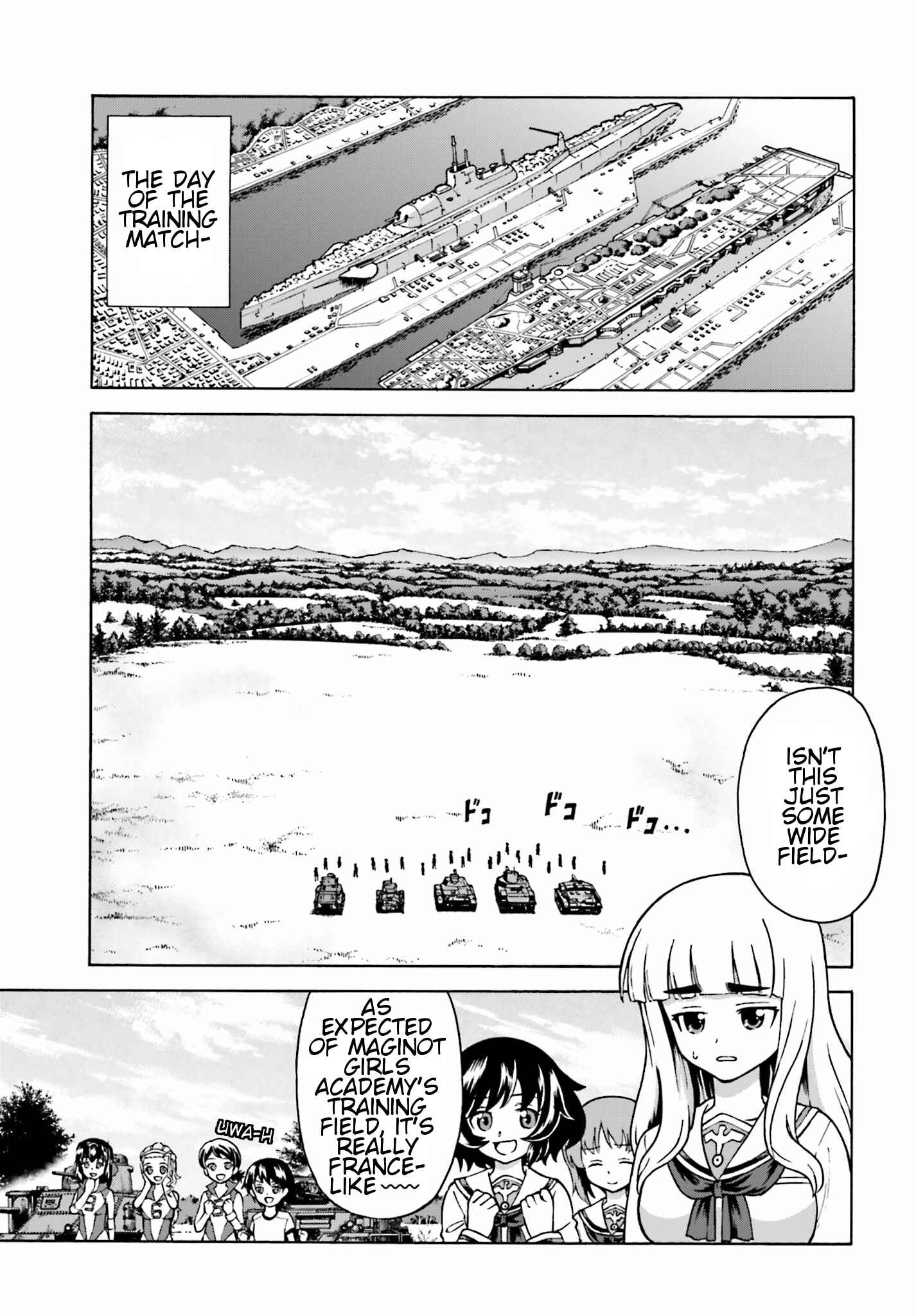 Page 11 Chapter 5 Girls Und Panzer: Fierce Battle! The Battle of Maginot!!