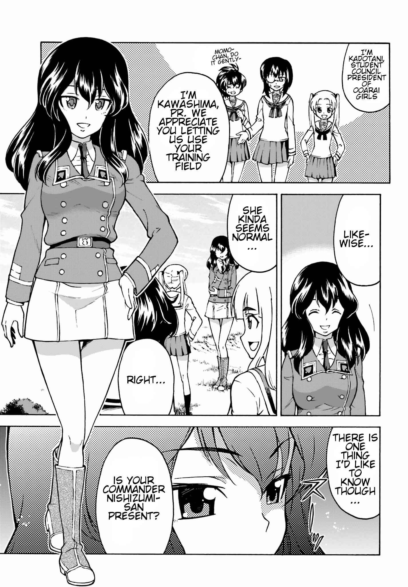 Page 15 Chapter 5 Girls Und Panzer: Fierce Battle! The Battle of Maginot!!