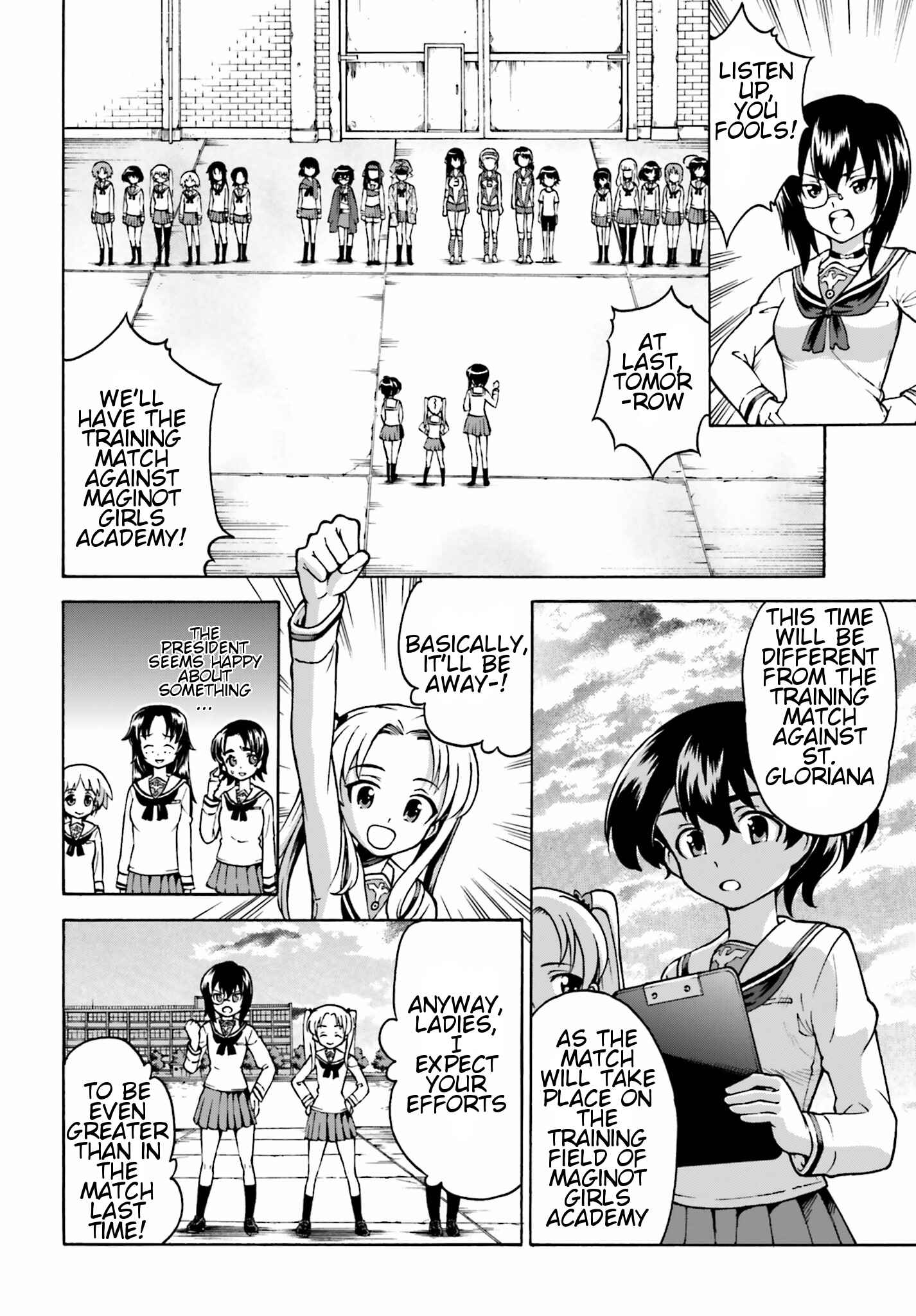 Page 2 Chapter 5 Girls Und Panzer: Fierce Battle! The Battle of Maginot!!