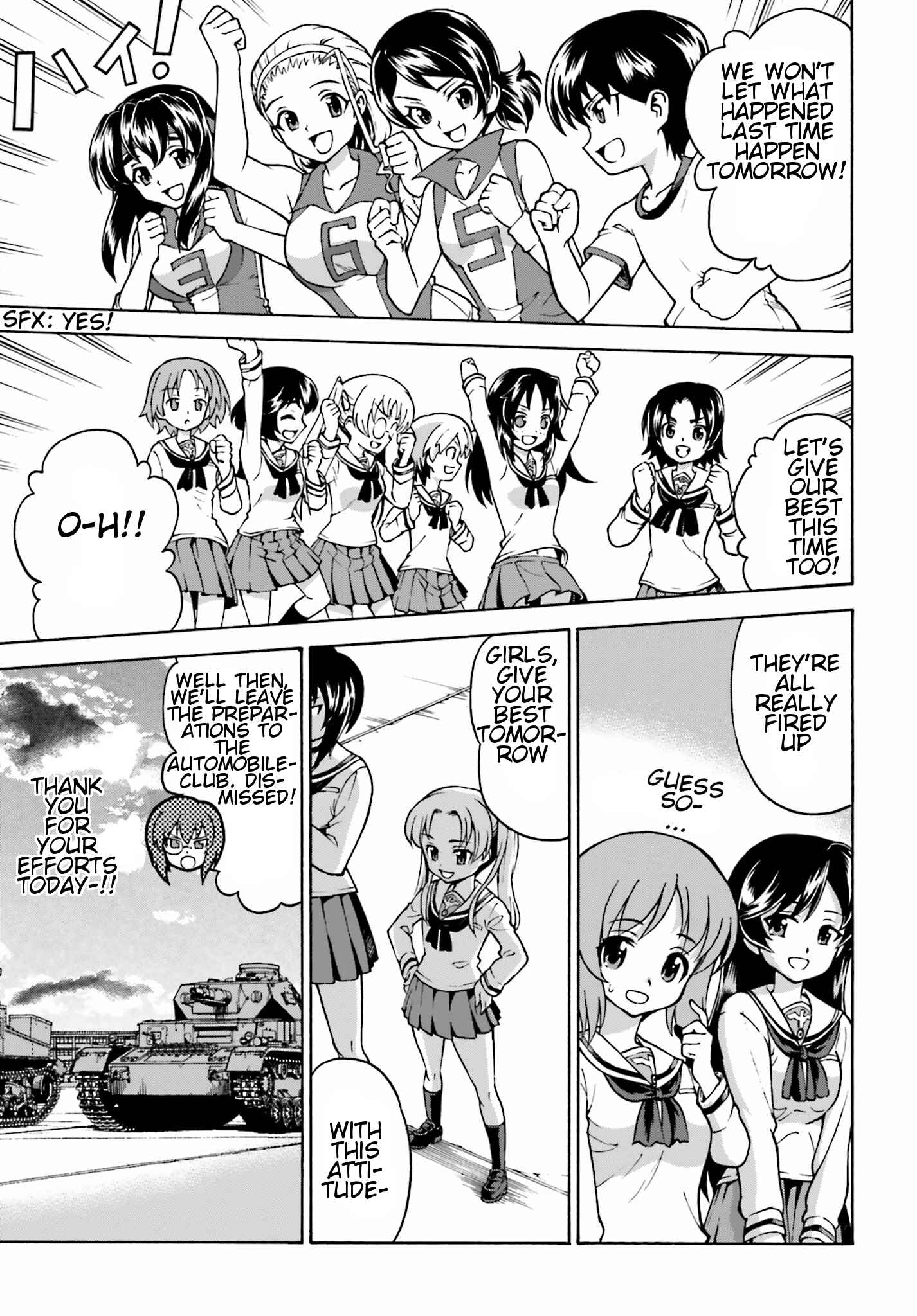 Page 3 Chapter 5 Girls Und Panzer: Fierce Battle! The Battle of Maginot!!