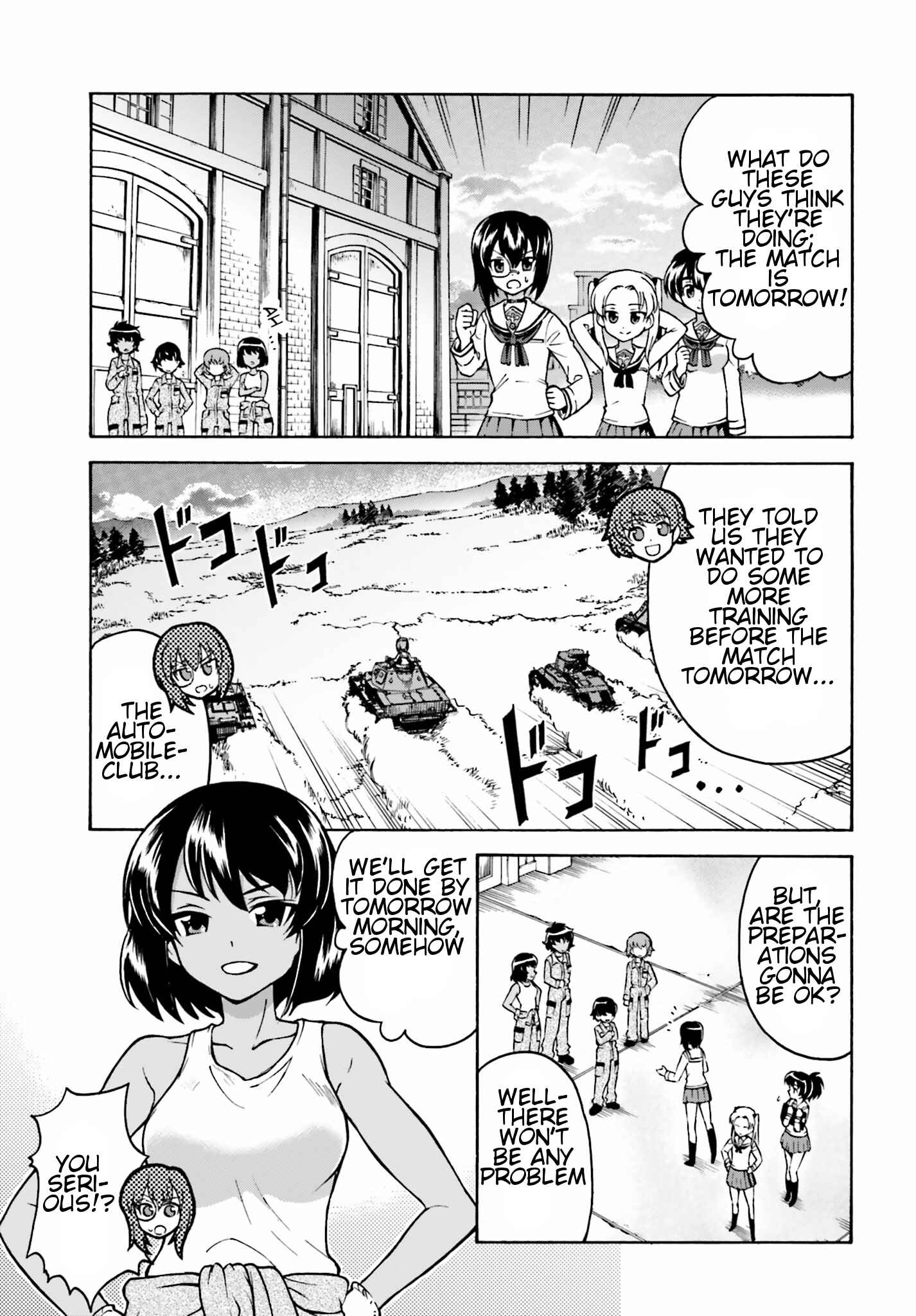 Page 9 Chapter 5 Girls Und Panzer: Fierce Battle! The Battle of Maginot!!
