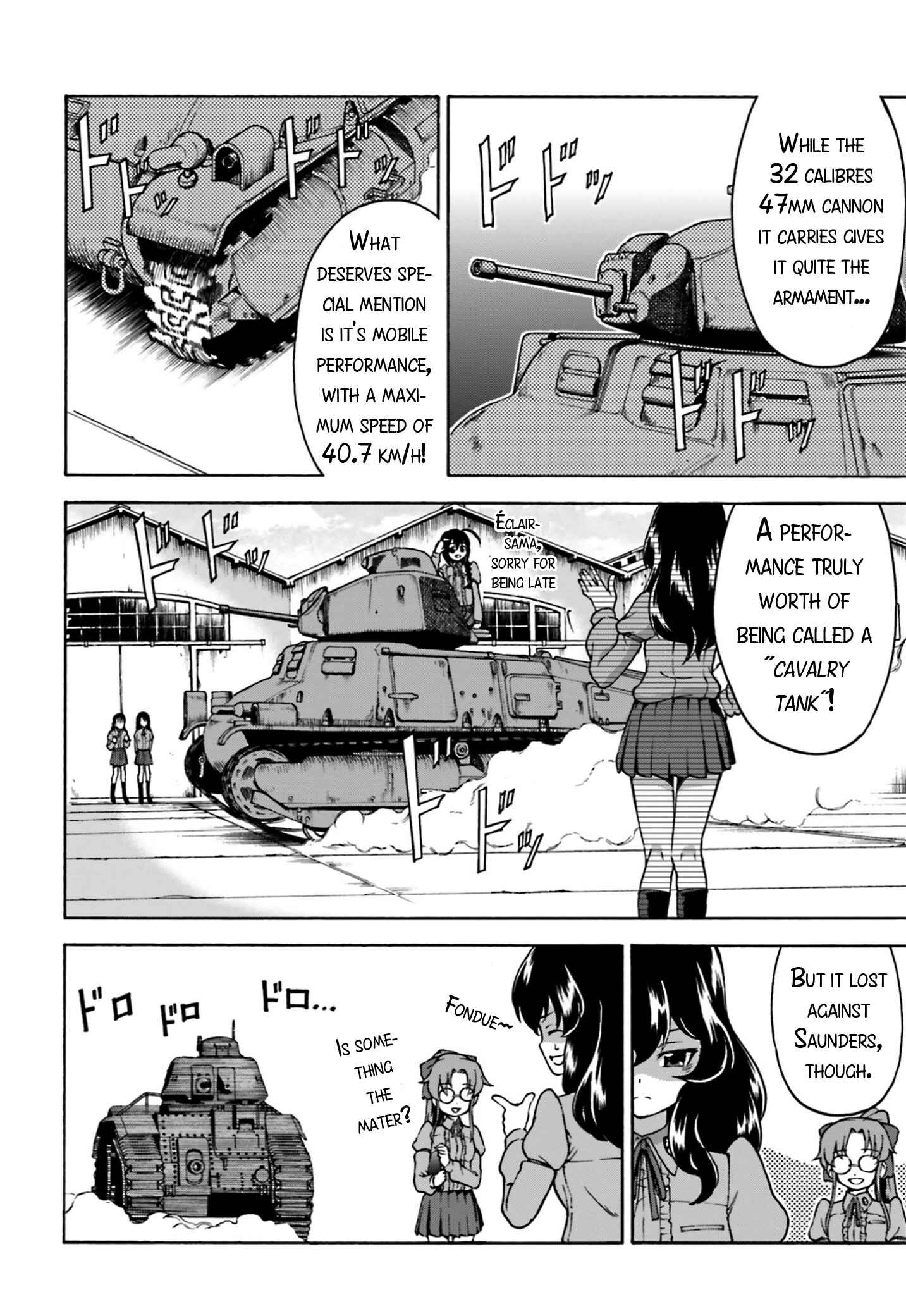 Page 13 Chapter 2 Girls Und Panzer: Fierce Battle! The Battle of Maginot!!