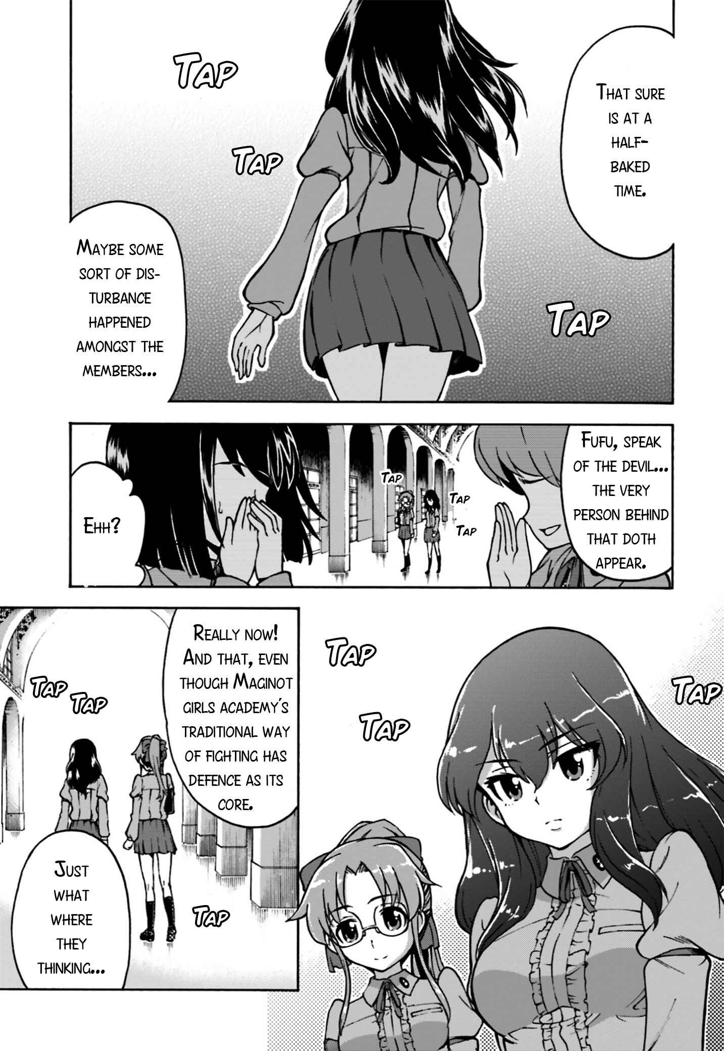 Page 4 Chapter 2 Girls Und Panzer: Fierce Battle! The Battle of Maginot!!
