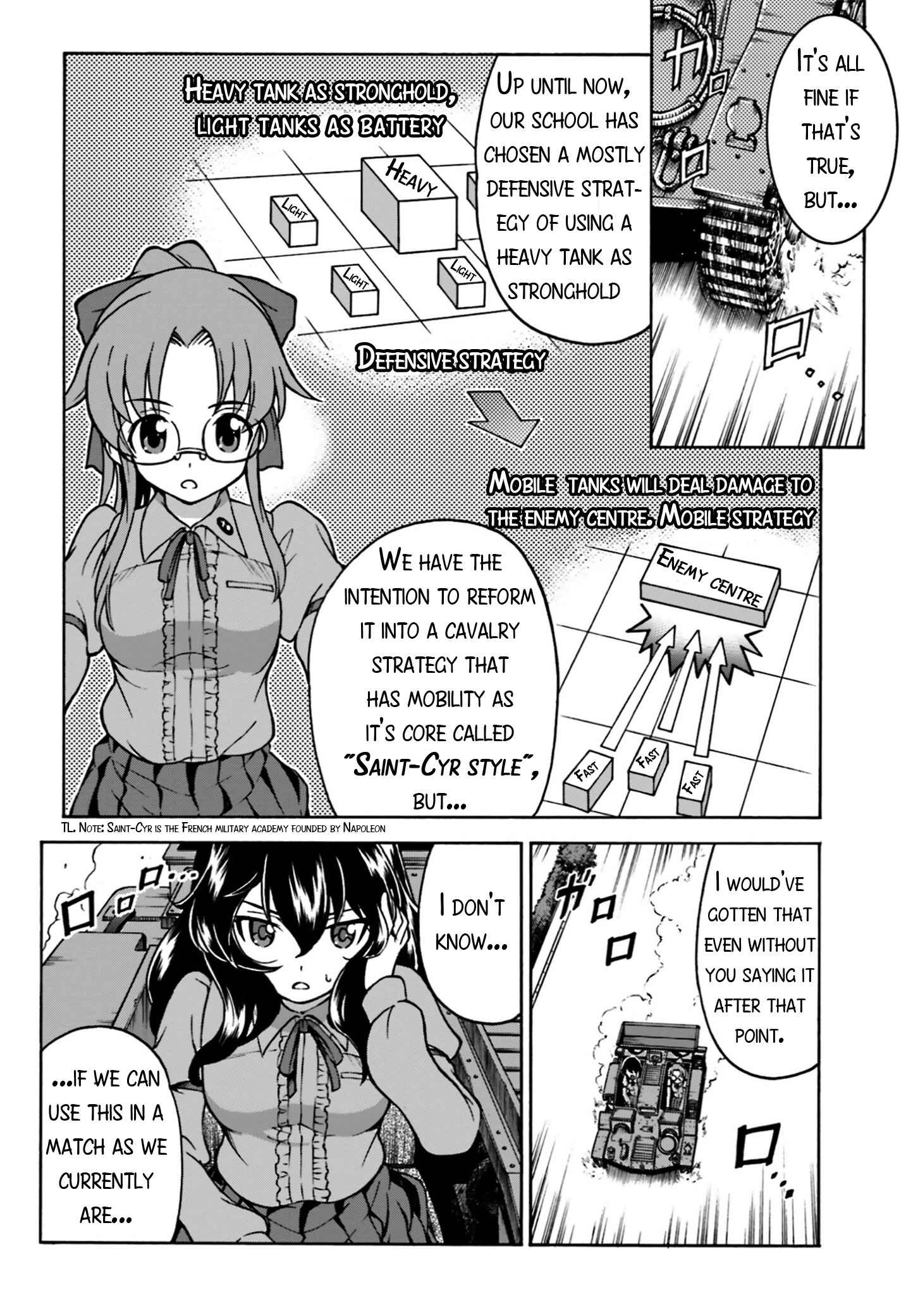 Page 7 Chapter 2 Girls Und Panzer: Fierce Battle! The Battle of Maginot!!