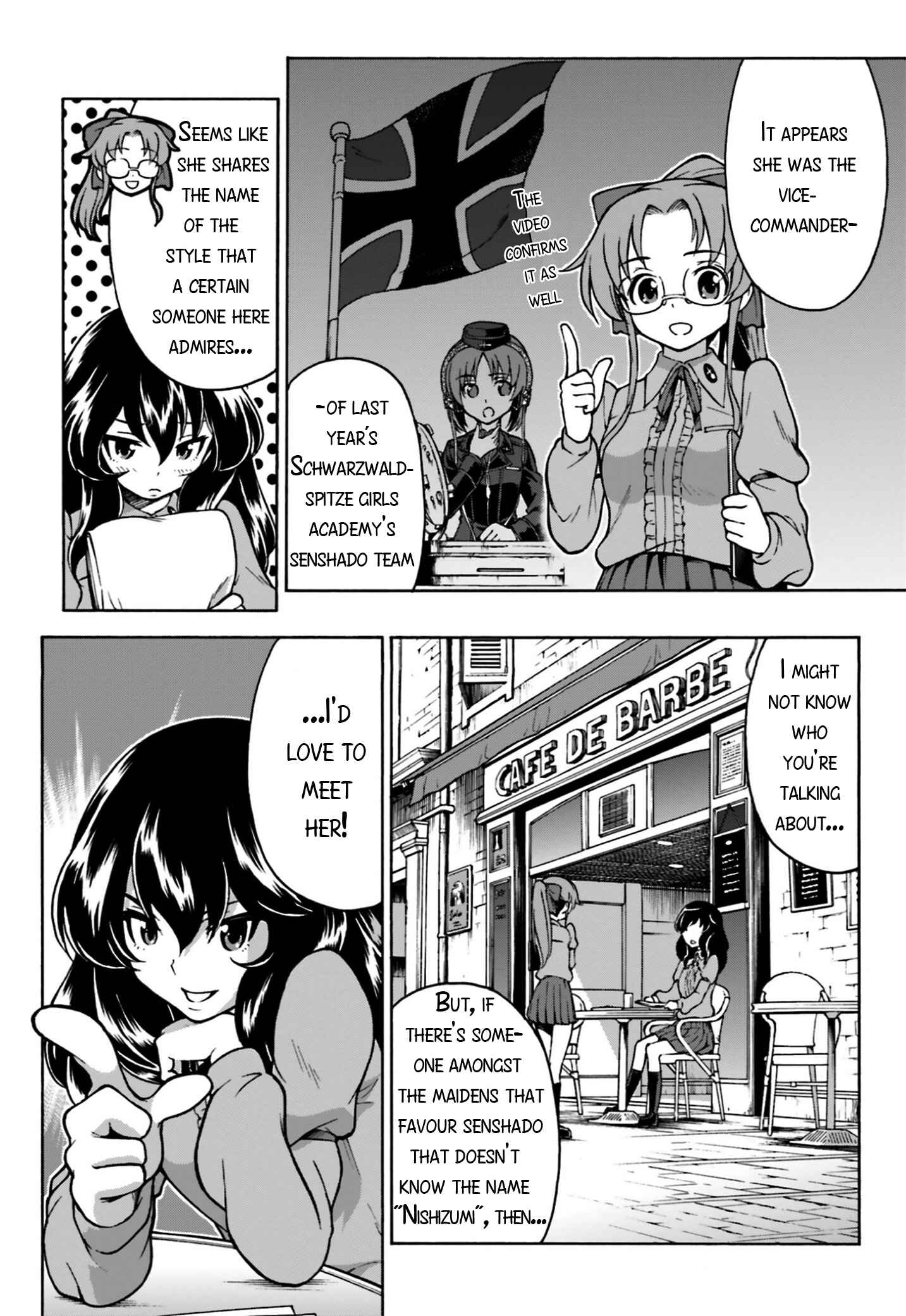 Page 12 Chapter 3 Girls Und Panzer: Fierce Battle! The Battle of Maginot!!