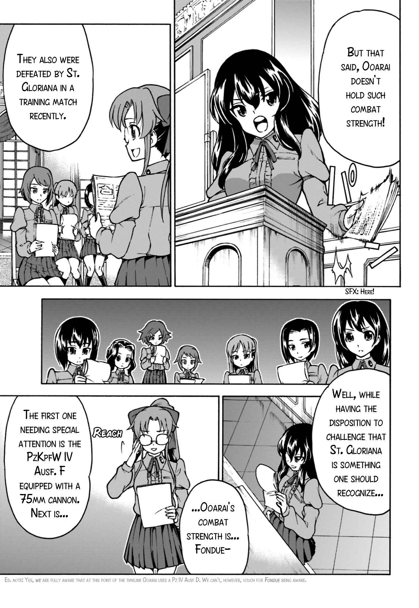 Page 19 Chapter 3 Girls Und Panzer: Fierce Battle! The Battle of Maginot!!