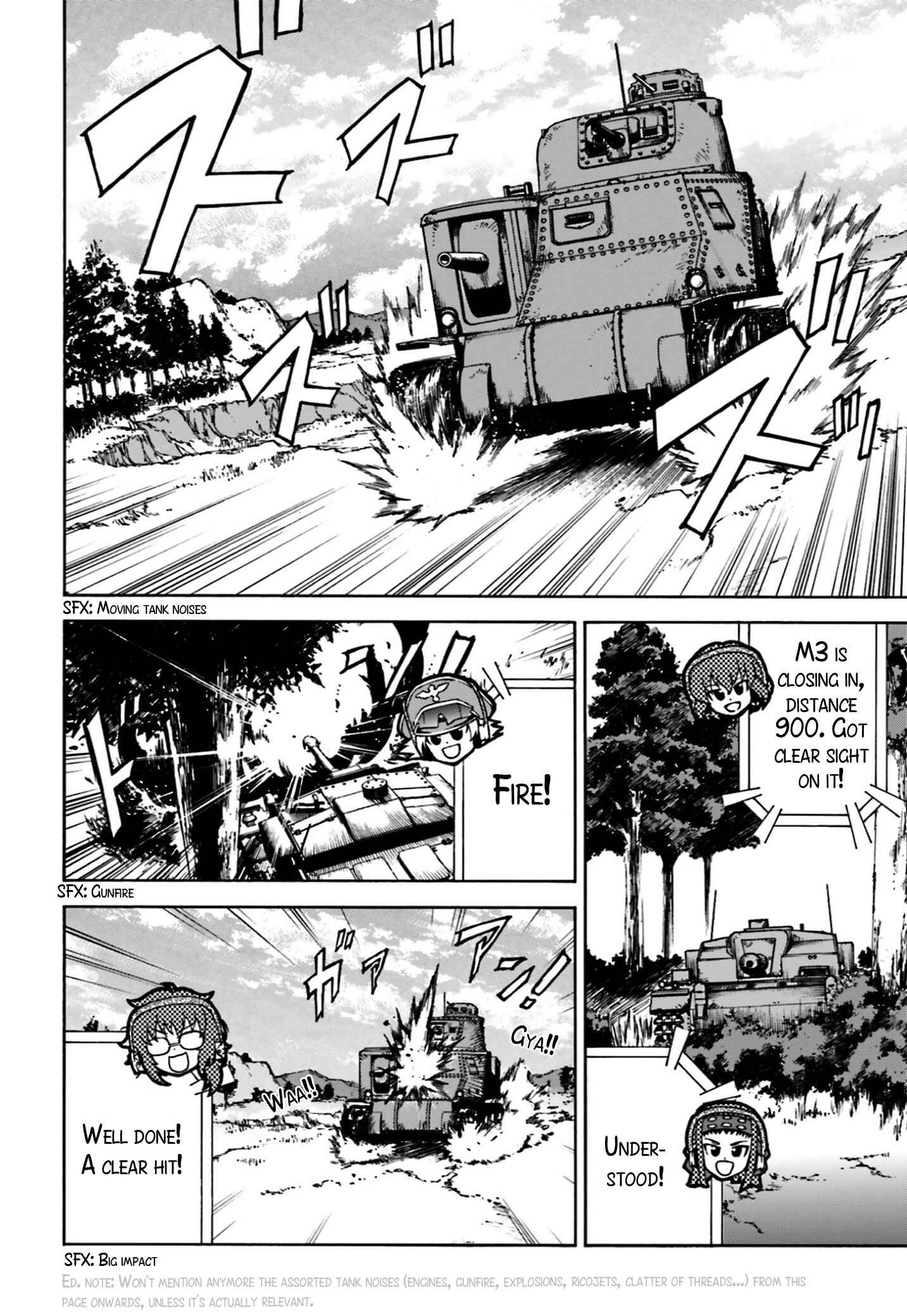 Page 2 Chapter 3 Girls Und Panzer: Fierce Battle! The Battle of Maginot!!