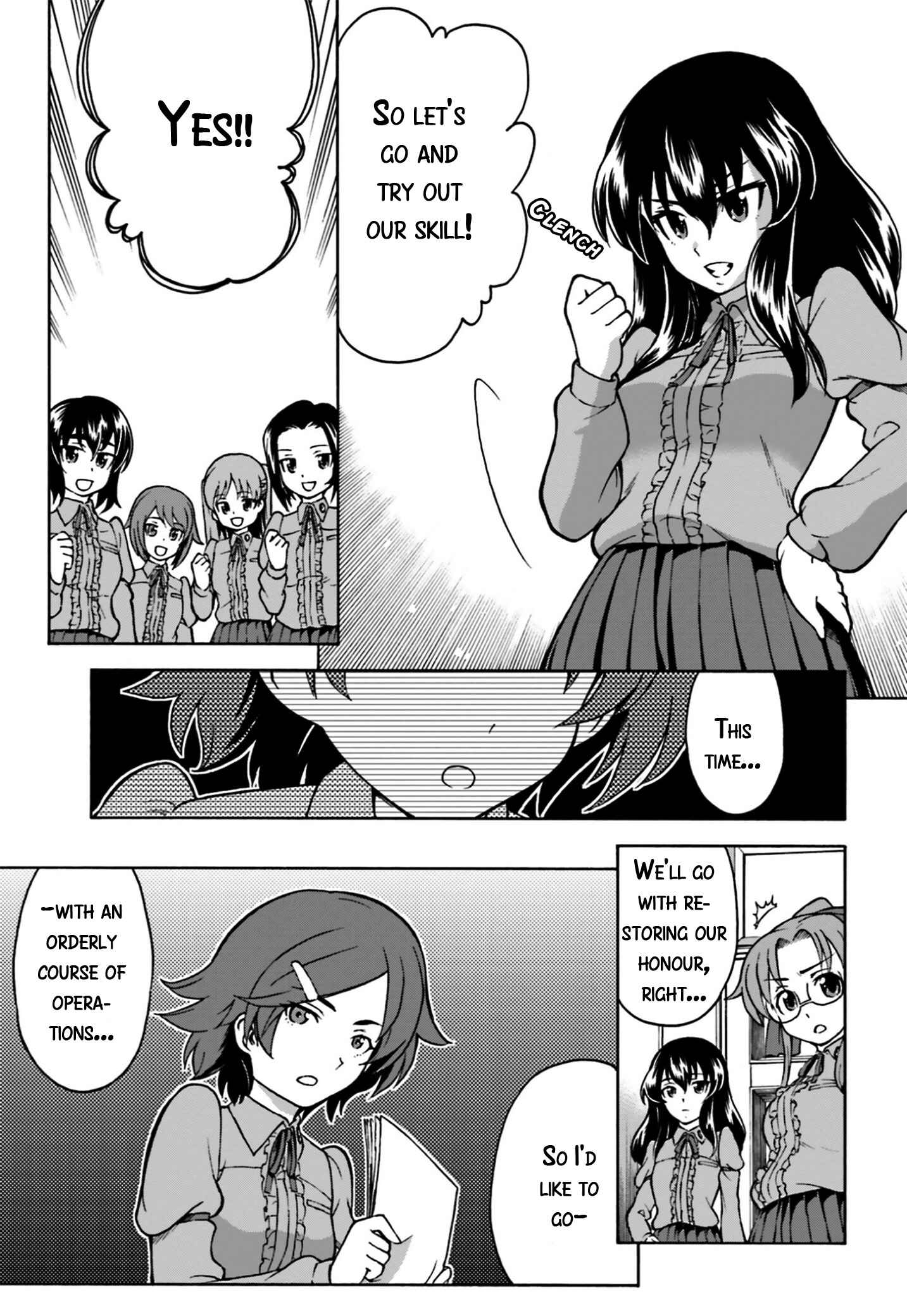 Page 21 Chapter 3 Girls Und Panzer: Fierce Battle! The Battle of Maginot!!