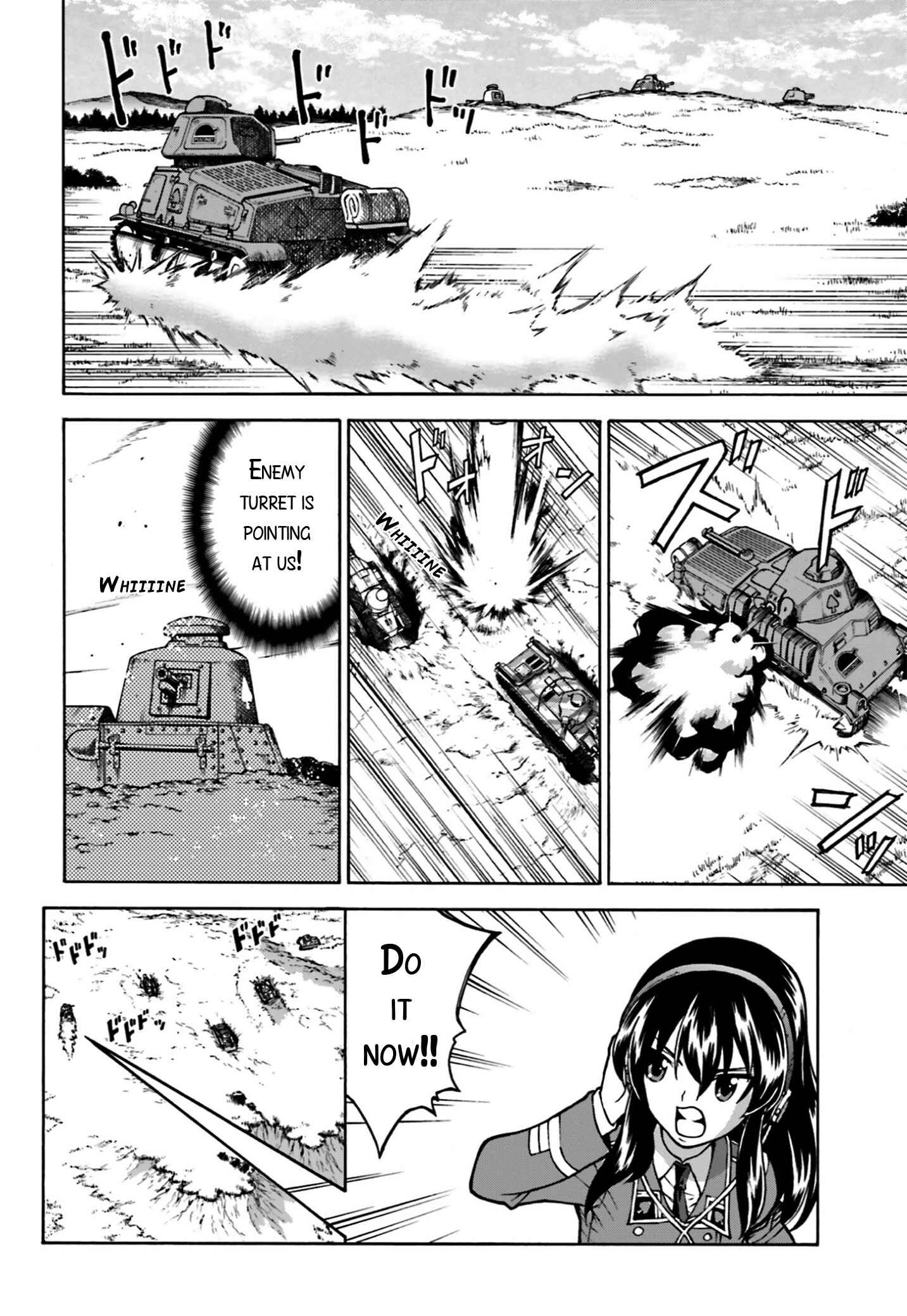 Page 24 Chapter 3 Girls Und Panzer: Fierce Battle! The Battle of Maginot!!