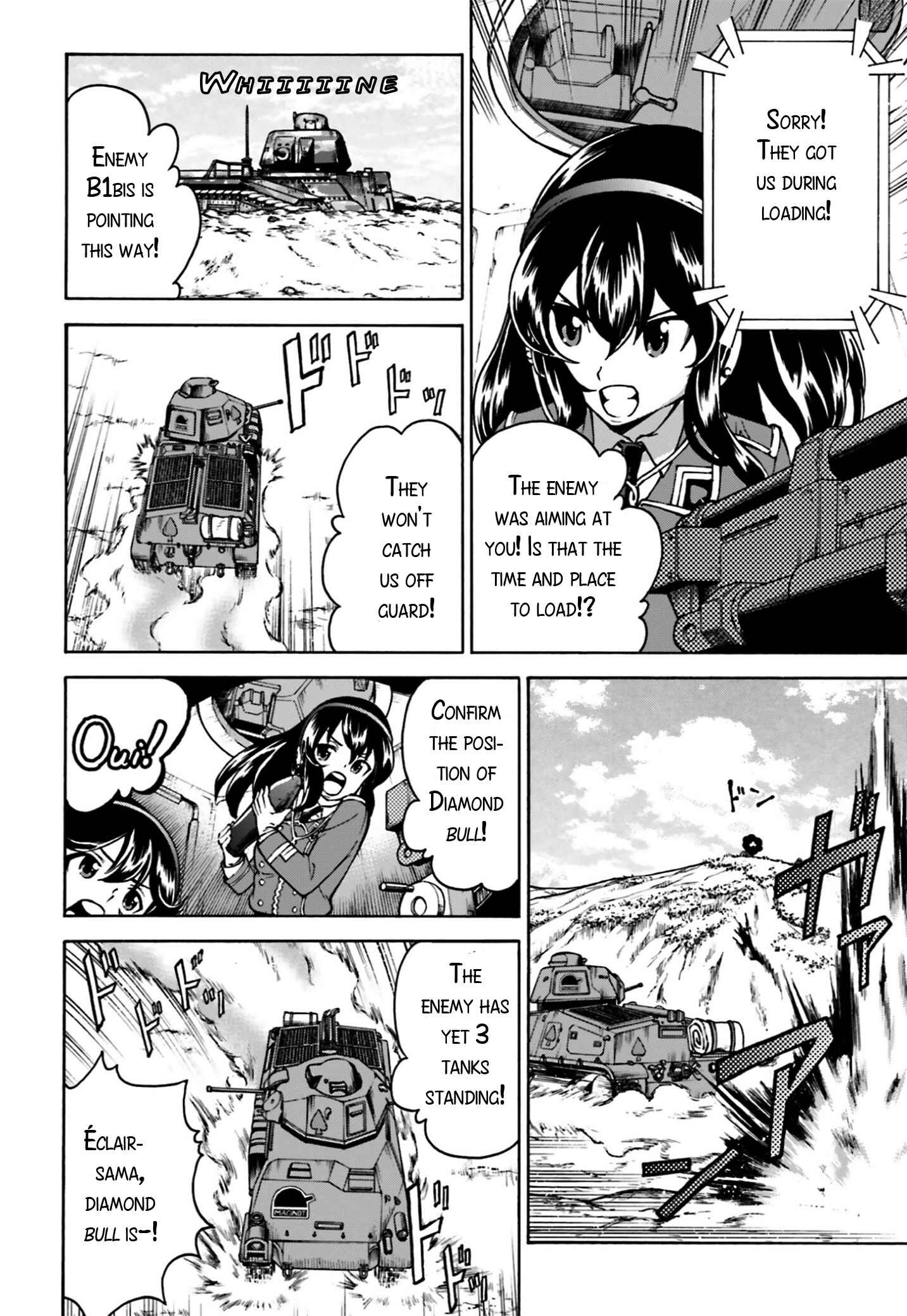 Page 26 Chapter 3 Girls Und Panzer: Fierce Battle! The Battle of Maginot!!