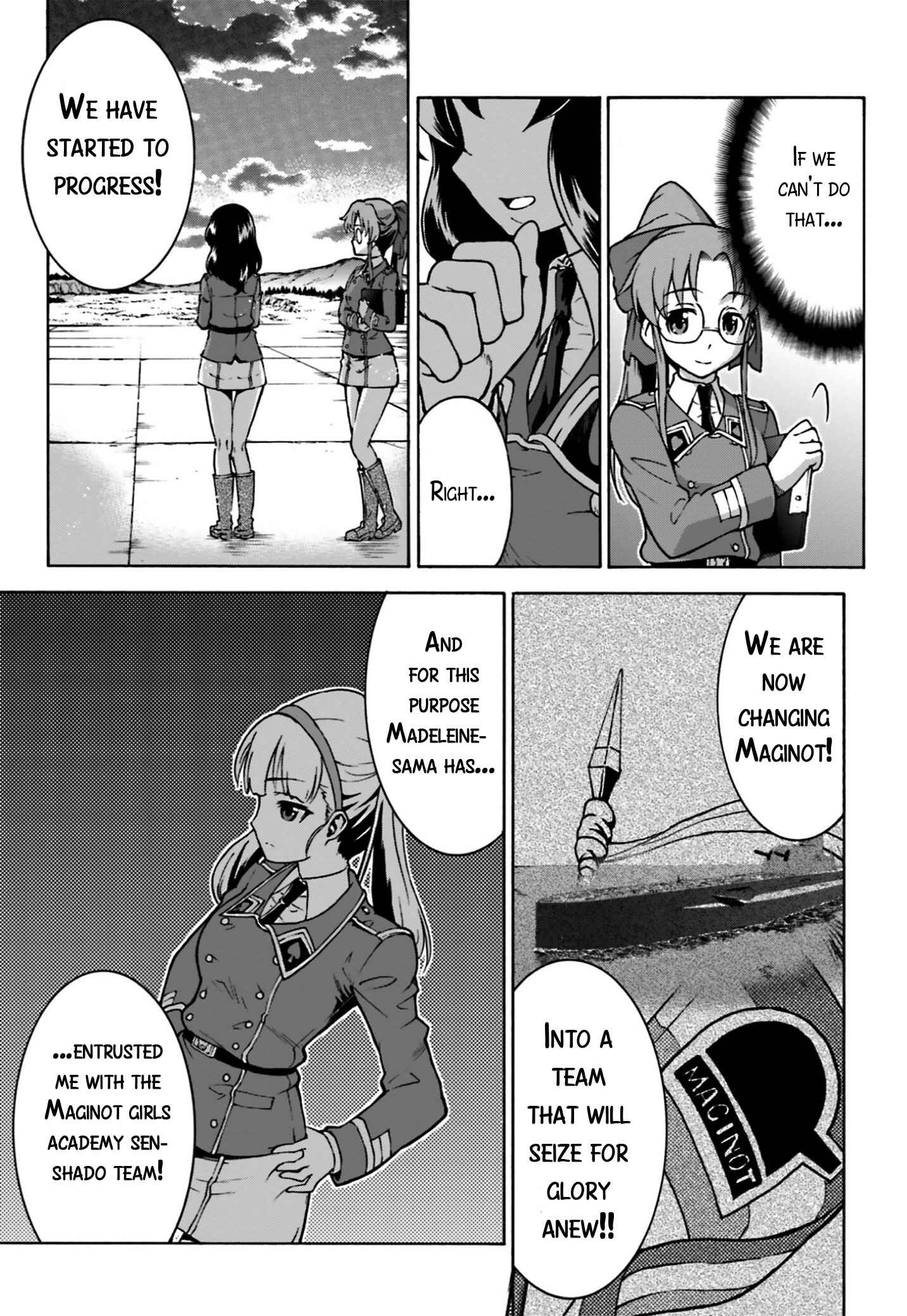 Page 33 Chapter 3 Girls Und Panzer: Fierce Battle! The Battle of Maginot!!