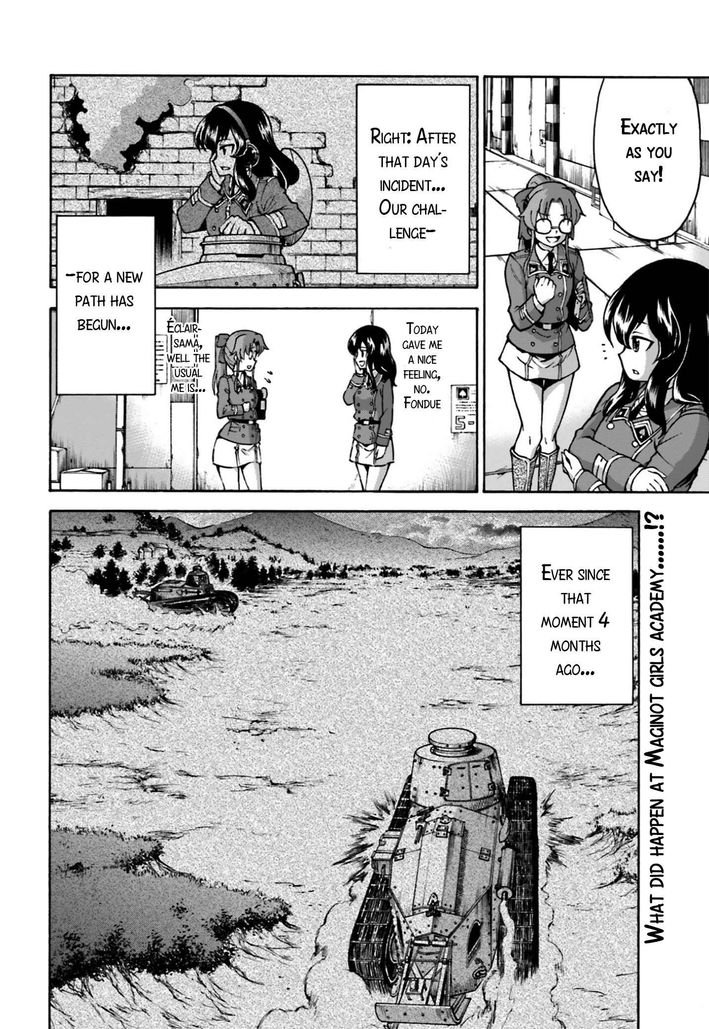 Page 34 Chapter 3 Girls Und Panzer: Fierce Battle! The Battle of Maginot!!