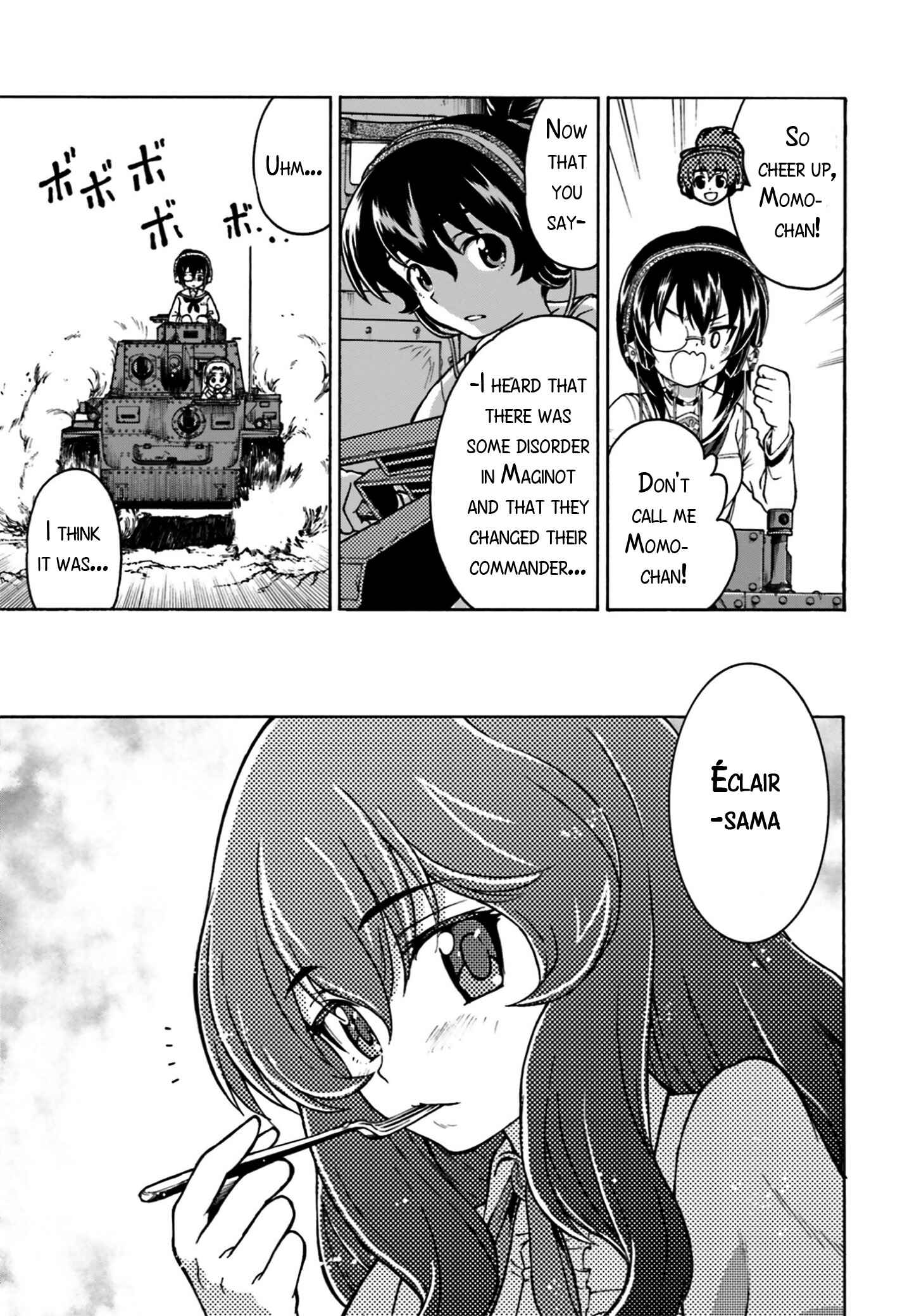 Page 9 Chapter 3 Girls Und Panzer: Fierce Battle! The Battle of Maginot!!