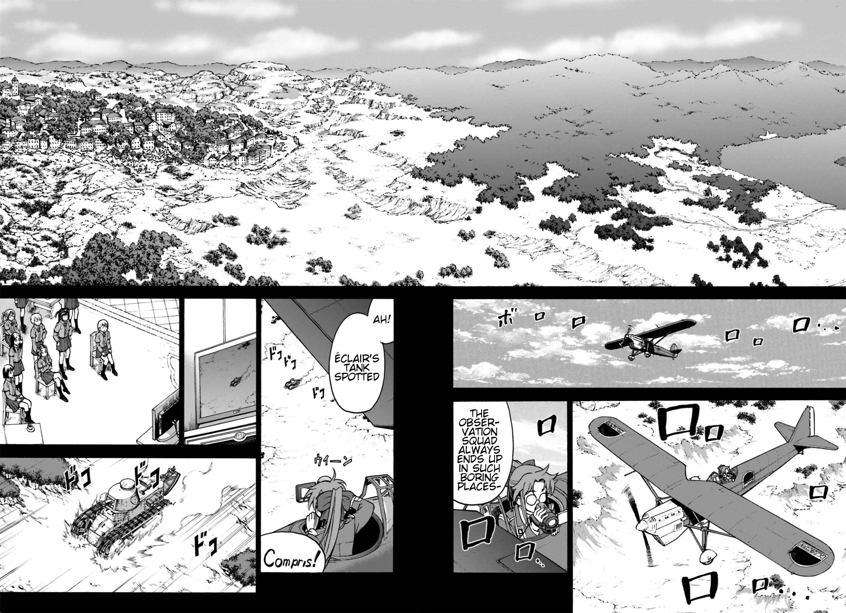 Page 10 Chapter 4 Girls Und Panzer: Fierce Battle! The Battle of Maginot!!