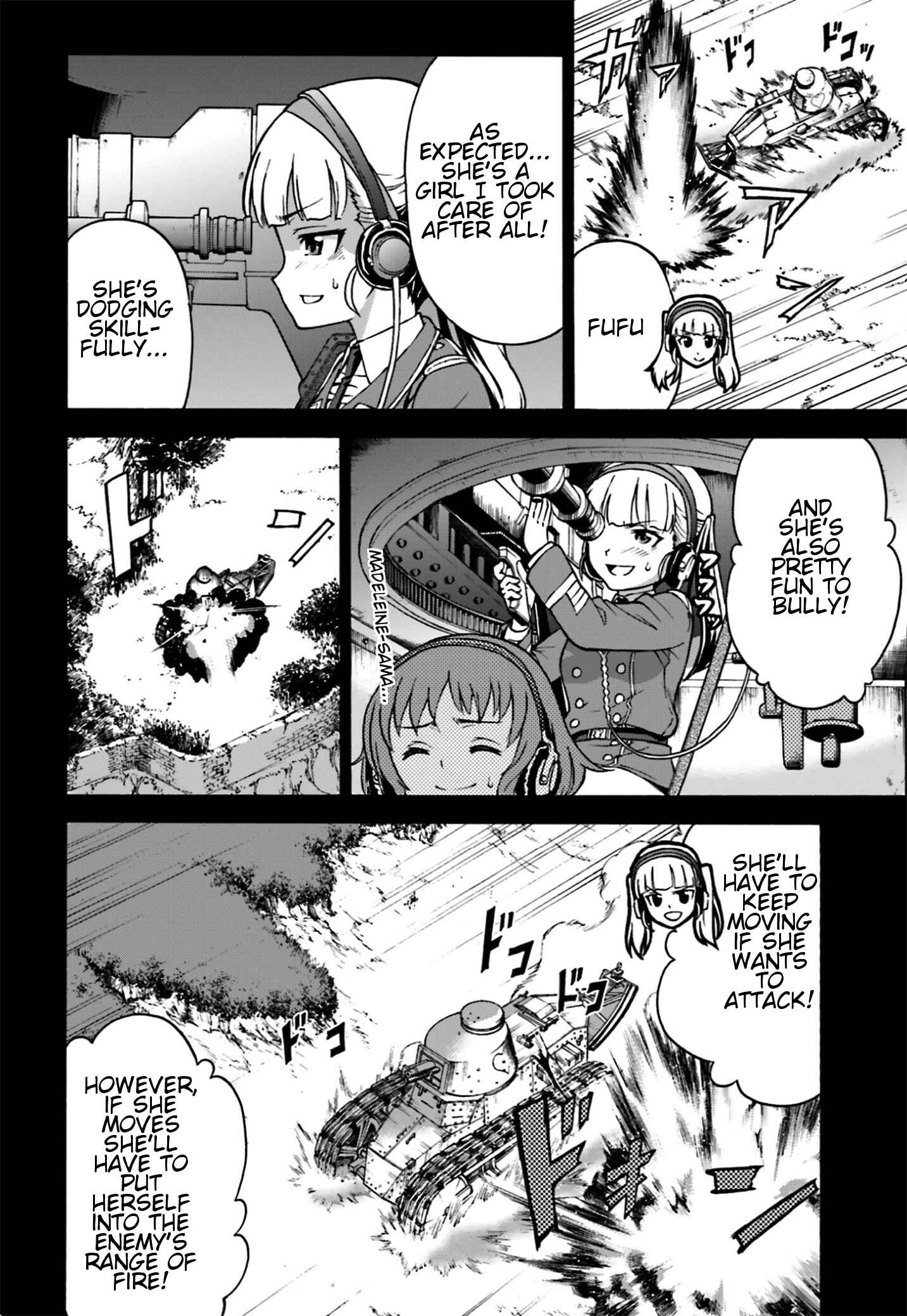 Page 14 Chapter 4 Girls Und Panzer: Fierce Battle! The Battle of Maginot!!