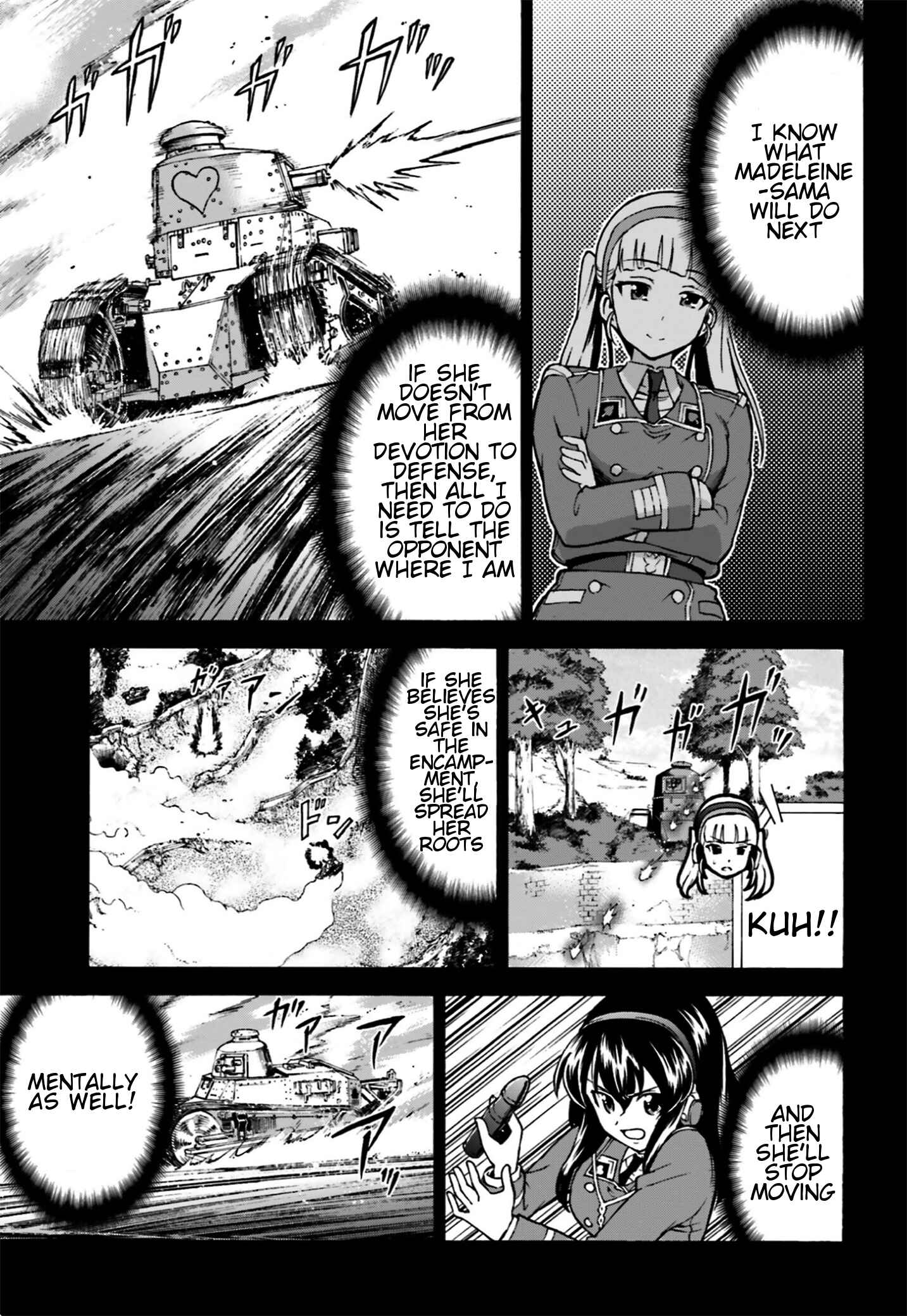 Page 19 Chapter 4 Girls Und Panzer: Fierce Battle! The Battle of Maginot!!