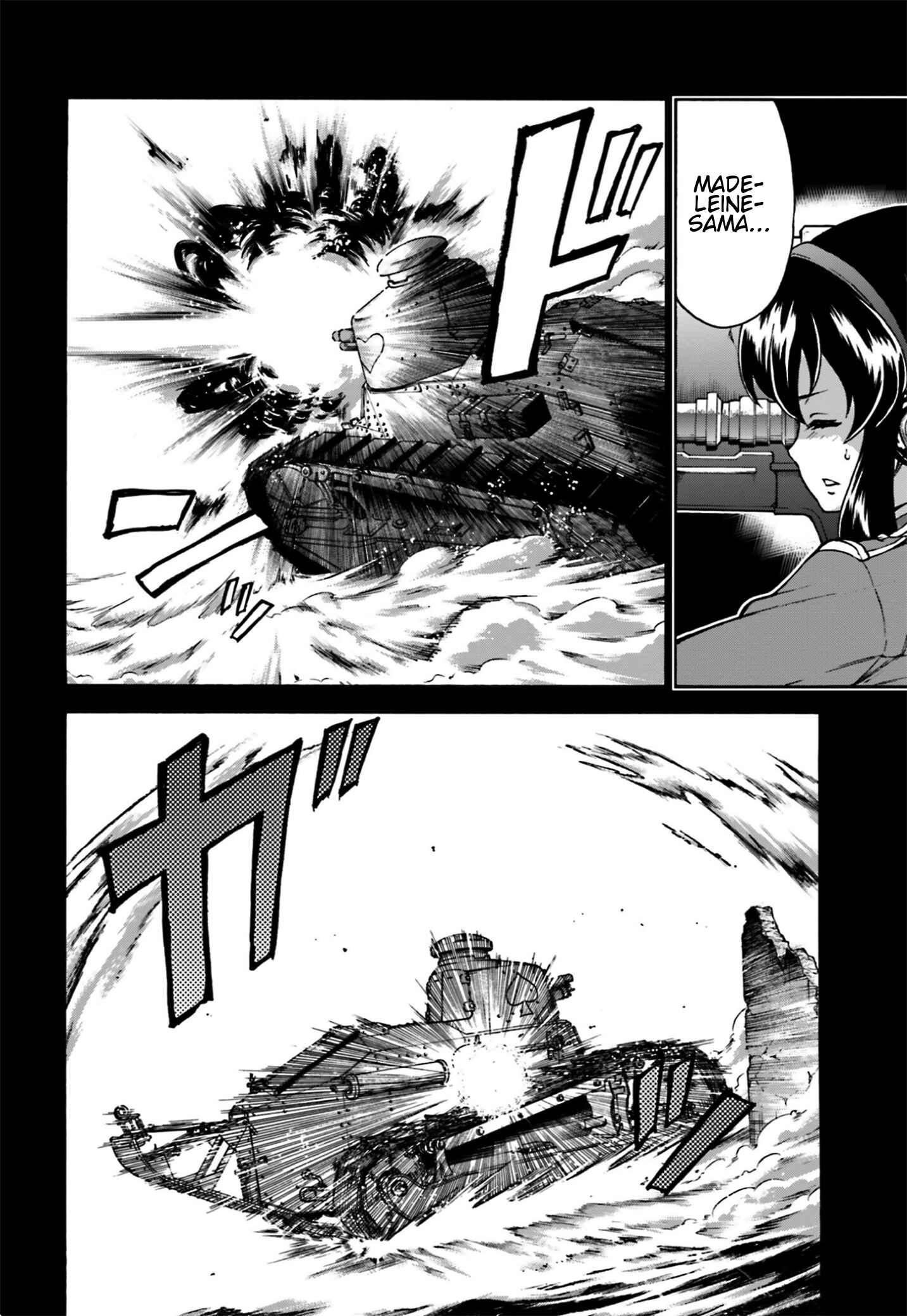 Page 22 Chapter 4 Girls Und Panzer: Fierce Battle! The Battle of Maginot!!