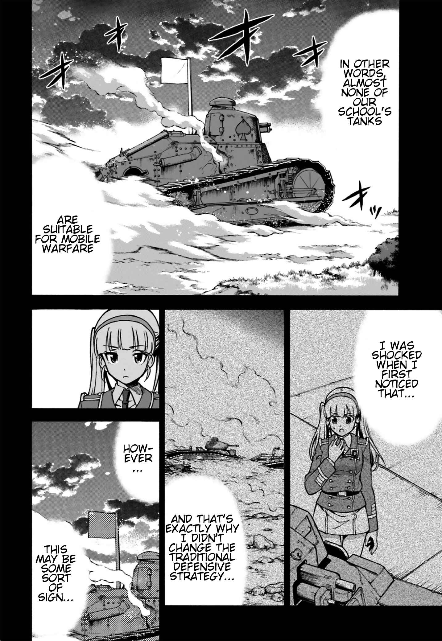 Page 26 Chapter 4 Girls Und Panzer: Fierce Battle! The Battle of Maginot!!