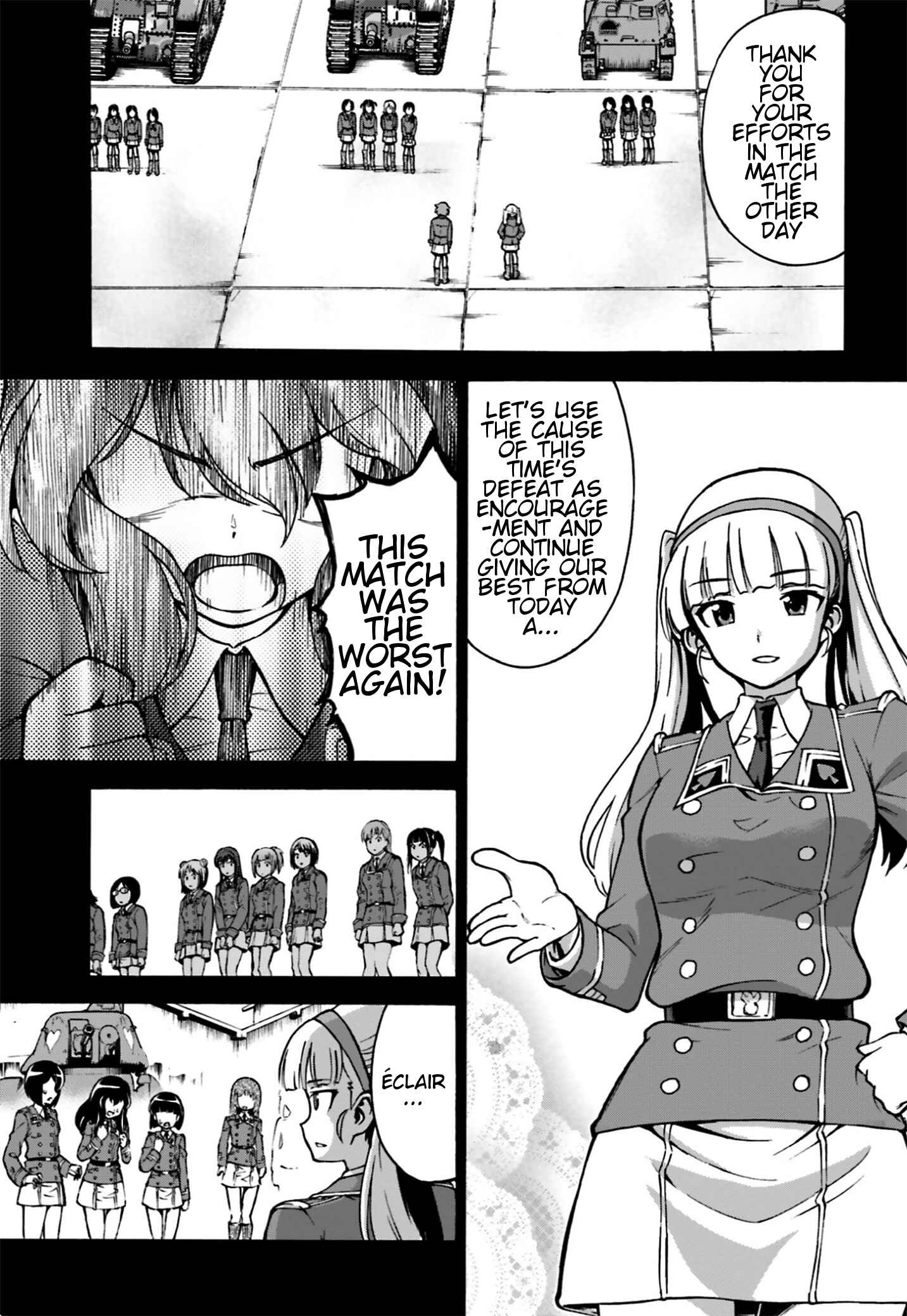 Page 3 Chapter 4 Girls Und Panzer: Fierce Battle! The Battle of Maginot!!