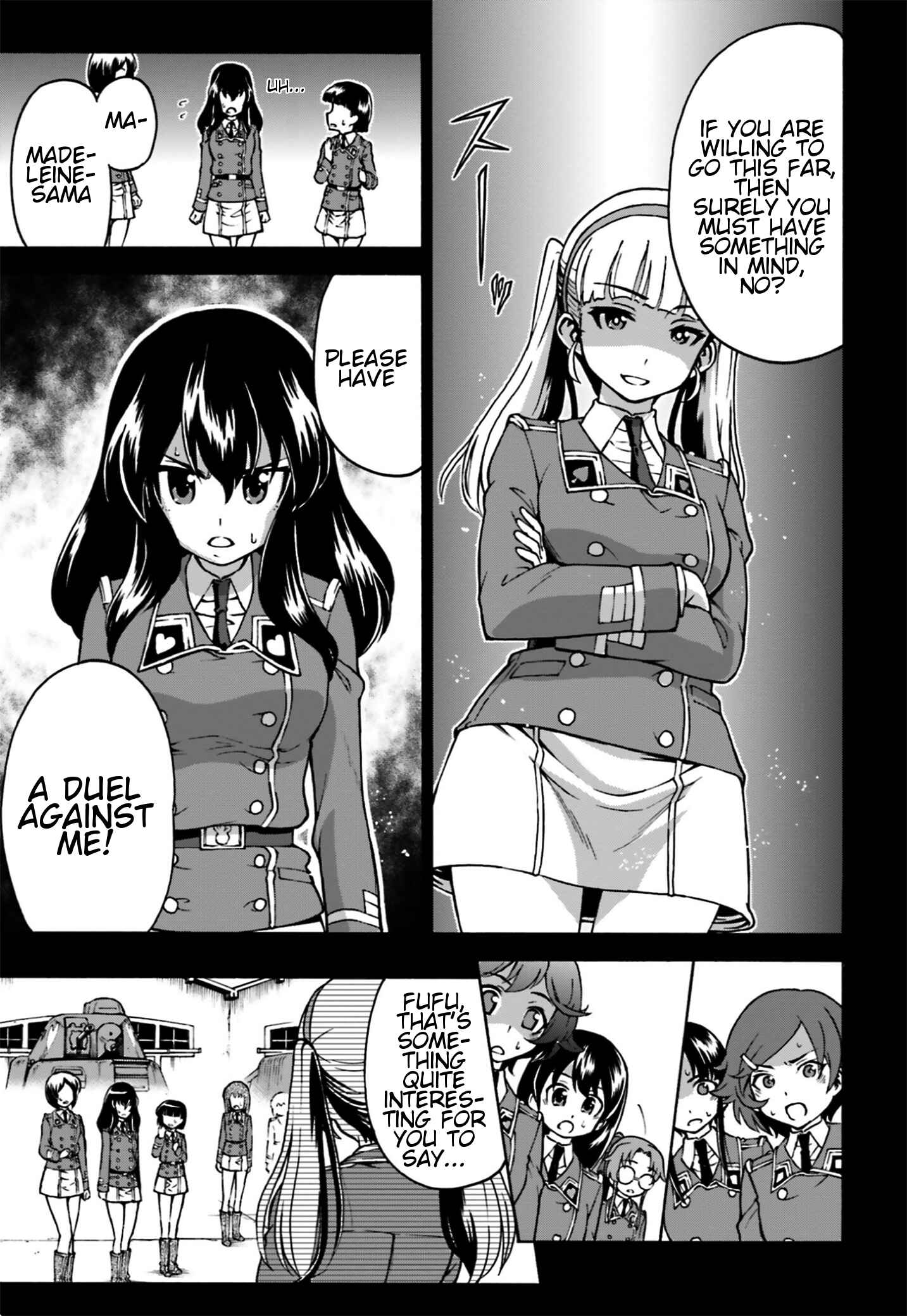 Page 7 Chapter 4 Girls Und Panzer: Fierce Battle! The Battle of Maginot!!