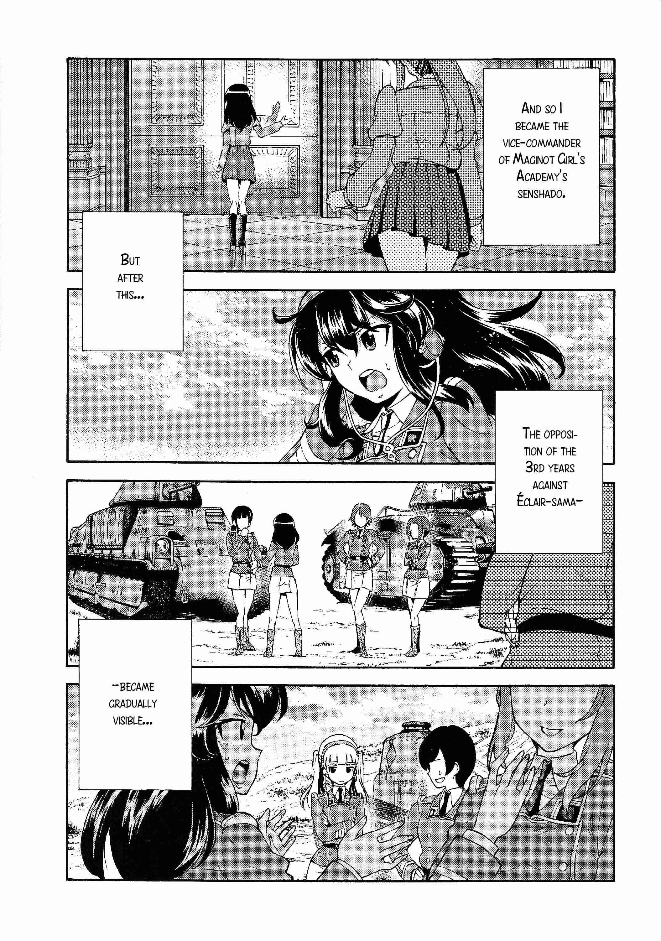 Page 12 Chapter 4.5 Girls Und Panzer: Fierce Battle! The Battle of Maginot!!