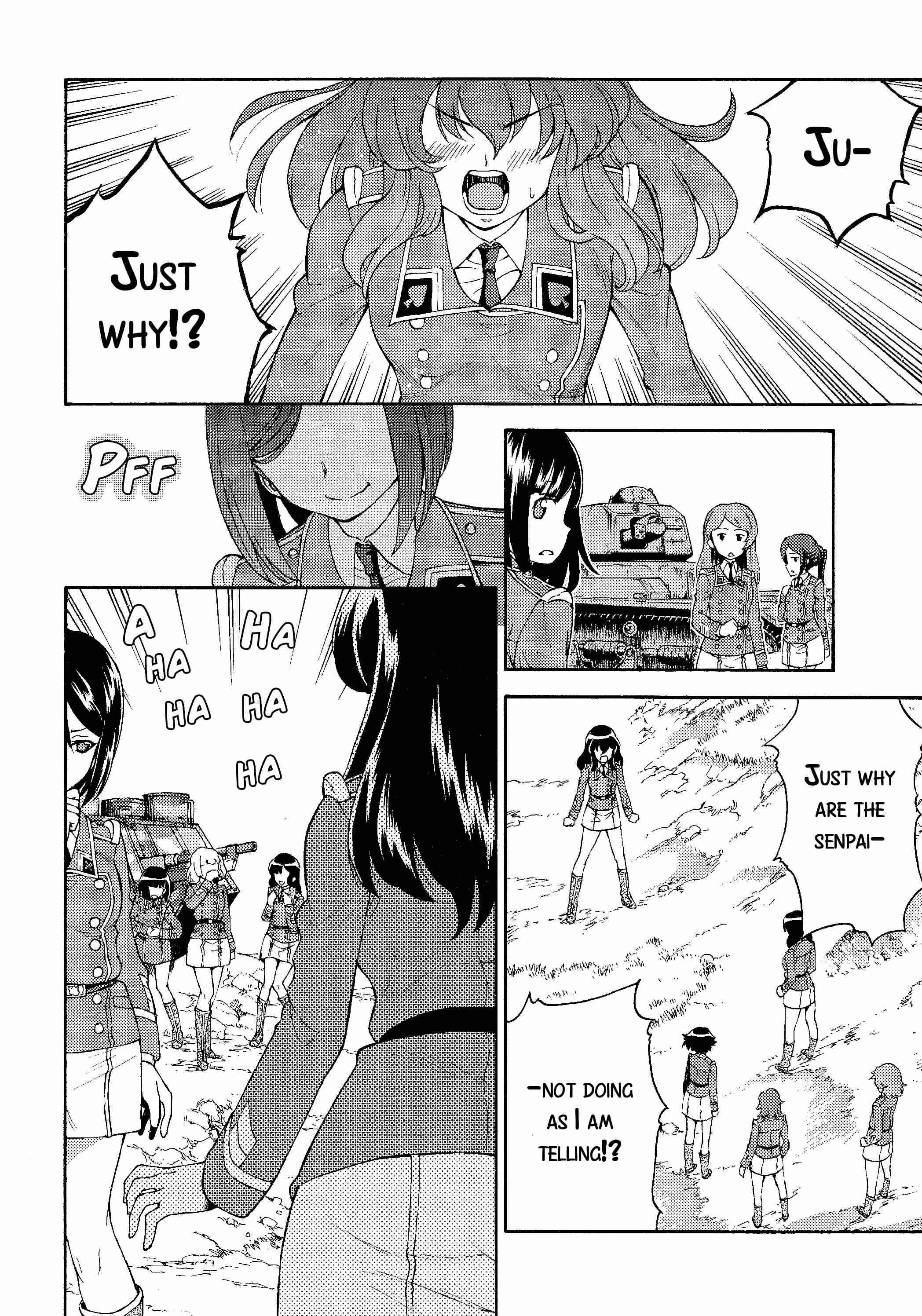 Page 13 Chapter 4.5 Girls Und Panzer: Fierce Battle! The Battle of Maginot!!