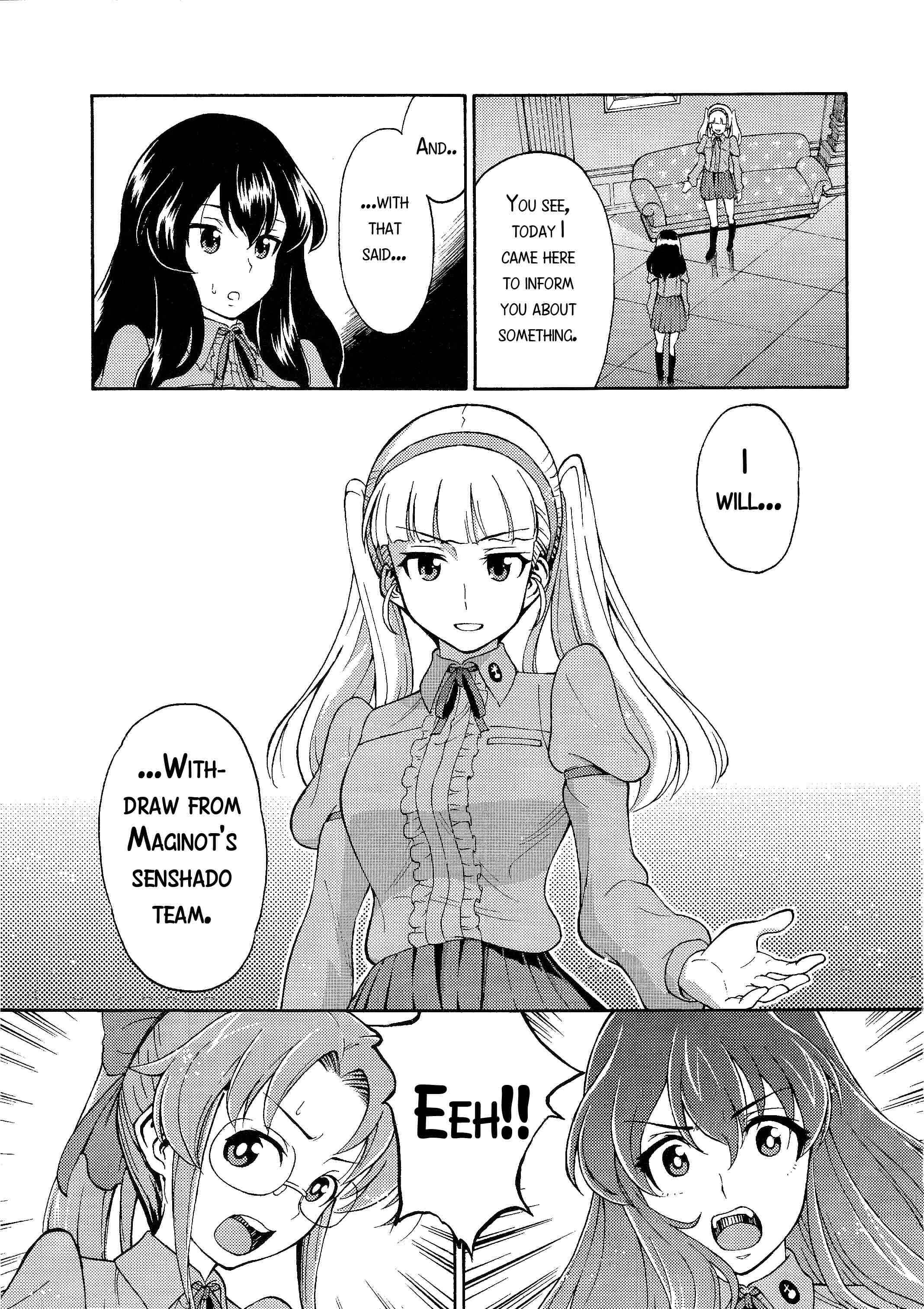 Page 22 Chapter 4.5 Girls Und Panzer: Fierce Battle! The Battle of Maginot!!