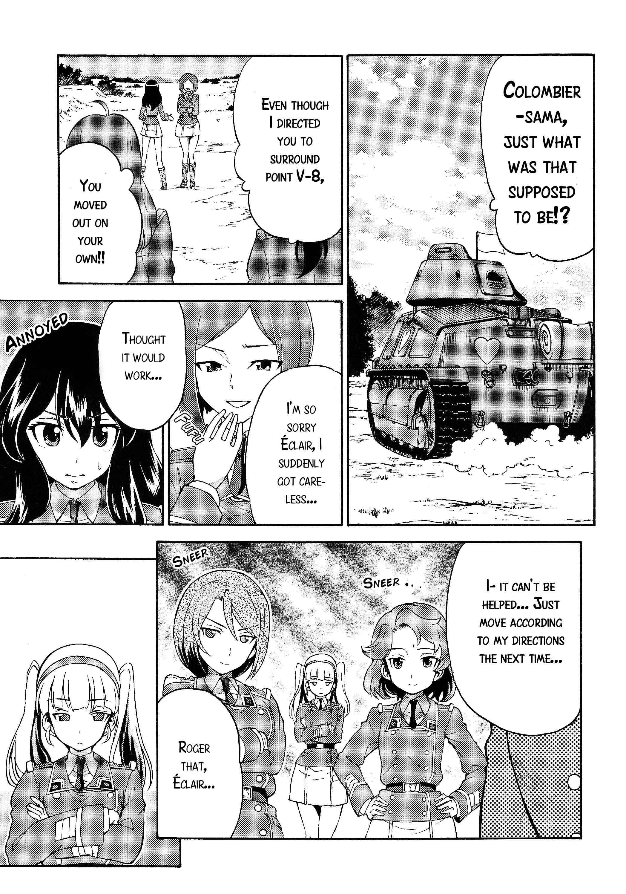 Page 6 Chapter 4.5 Girls Und Panzer: Fierce Battle! The Battle of Maginot!!