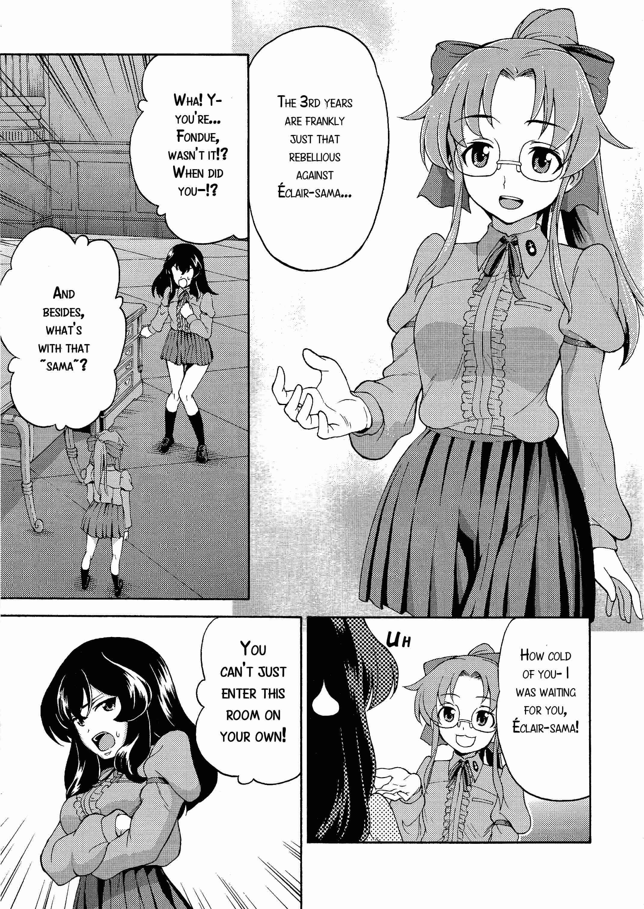 Page 8 Chapter 4.5 Girls Und Panzer: Fierce Battle! The Battle of Maginot!!