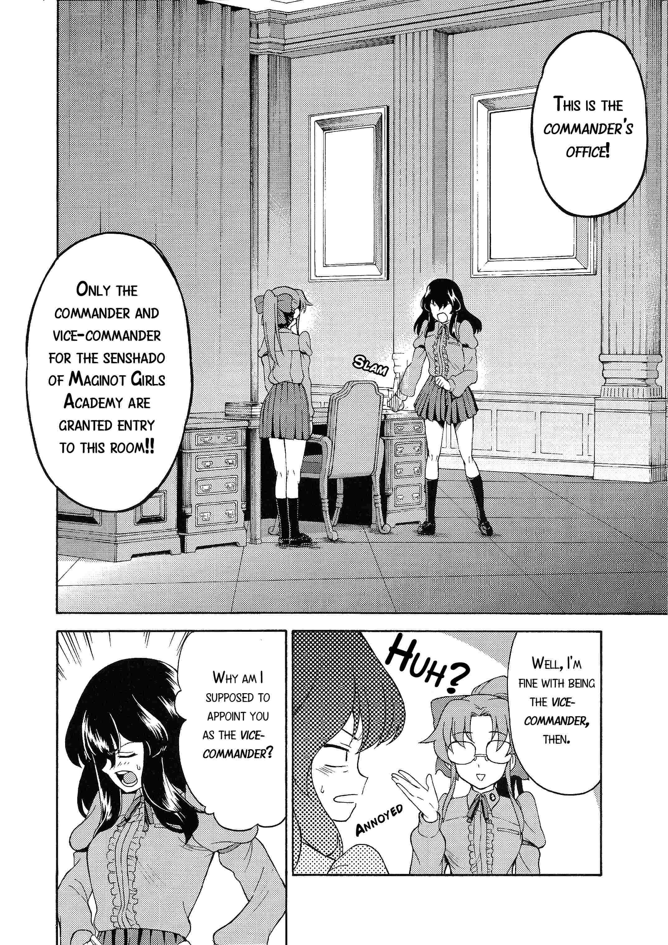 Page 9 Chapter 4.5 Girls Und Panzer: Fierce Battle! The Battle of Maginot!!