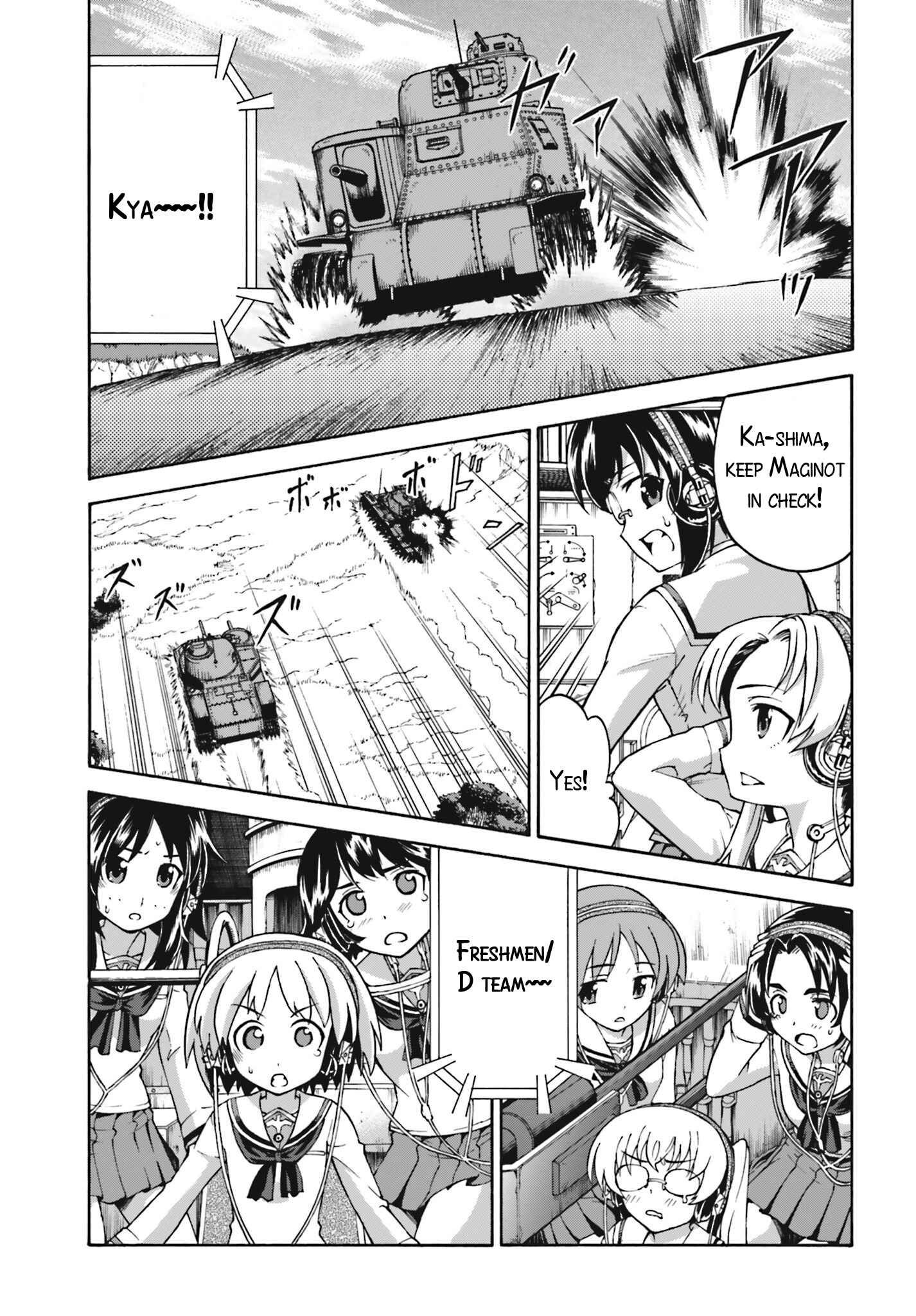 Page 11 Chapter 9 Girls Und Panzer: Fierce Battle! The Battle of Maginot!!