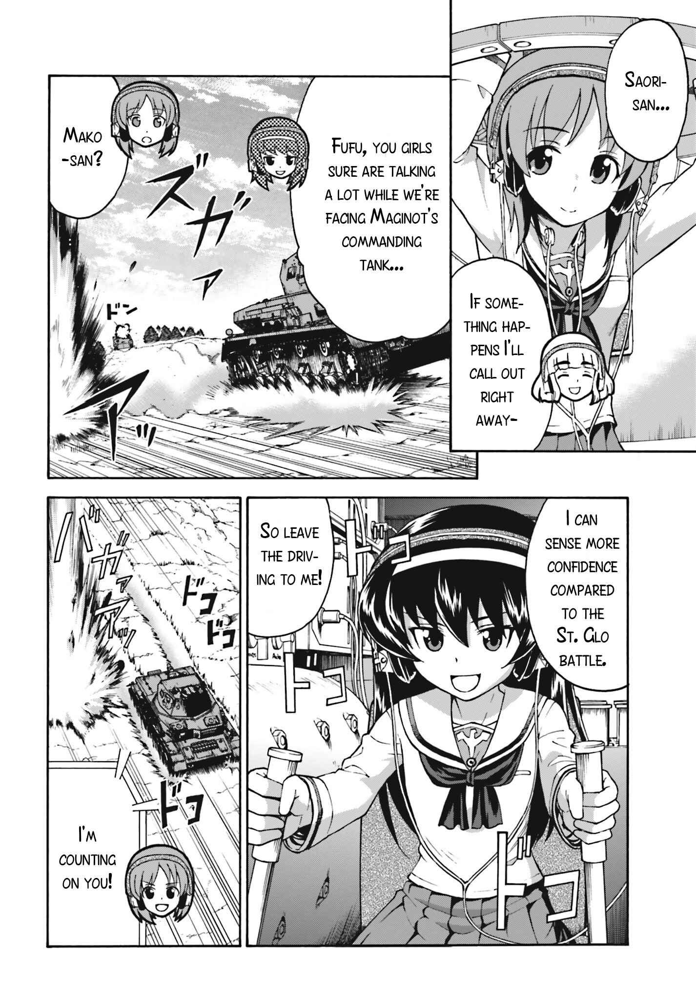 Page 22 Chapter 9 Girls Und Panzer: Fierce Battle! The Battle of Maginot!!