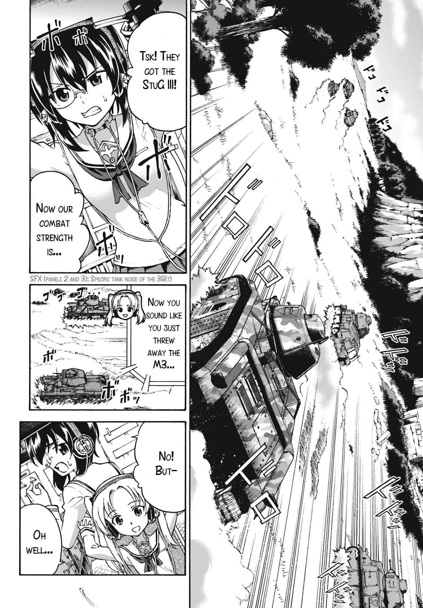 Page 4 Chapter 9 Girls Und Panzer: Fierce Battle! The Battle of Maginot!!