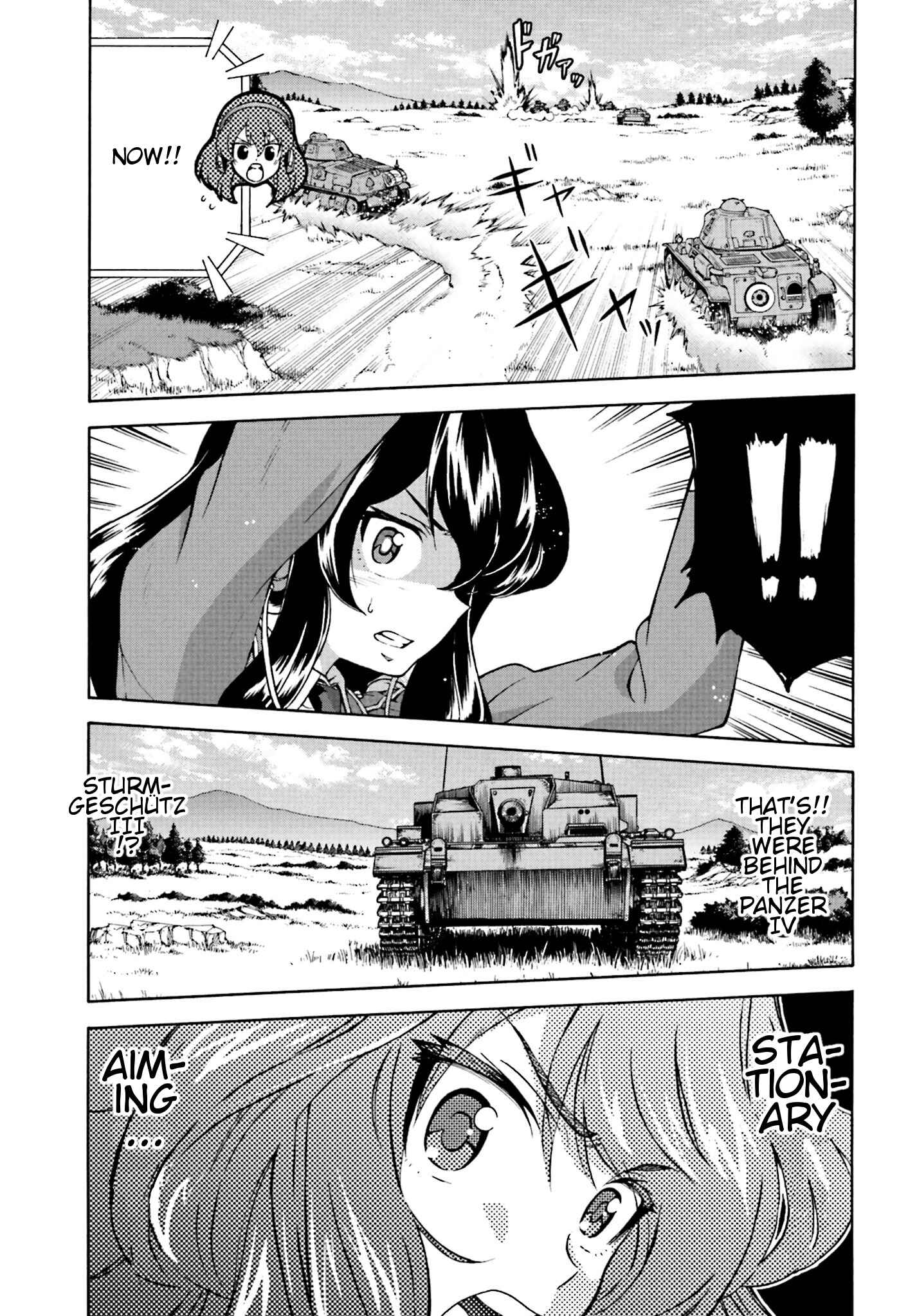 Page 13 Chapter 7.2 Girls Und Panzer: Fierce Battle! The Battle of Maginot!!