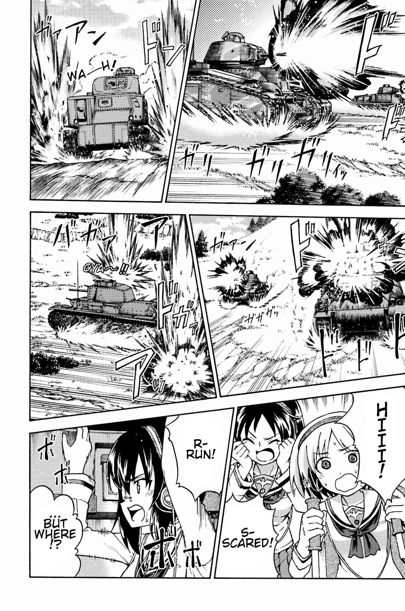 Page 10 Chapter 7 Girls Und Panzer: Fierce Battle! The Battle of Maginot!!