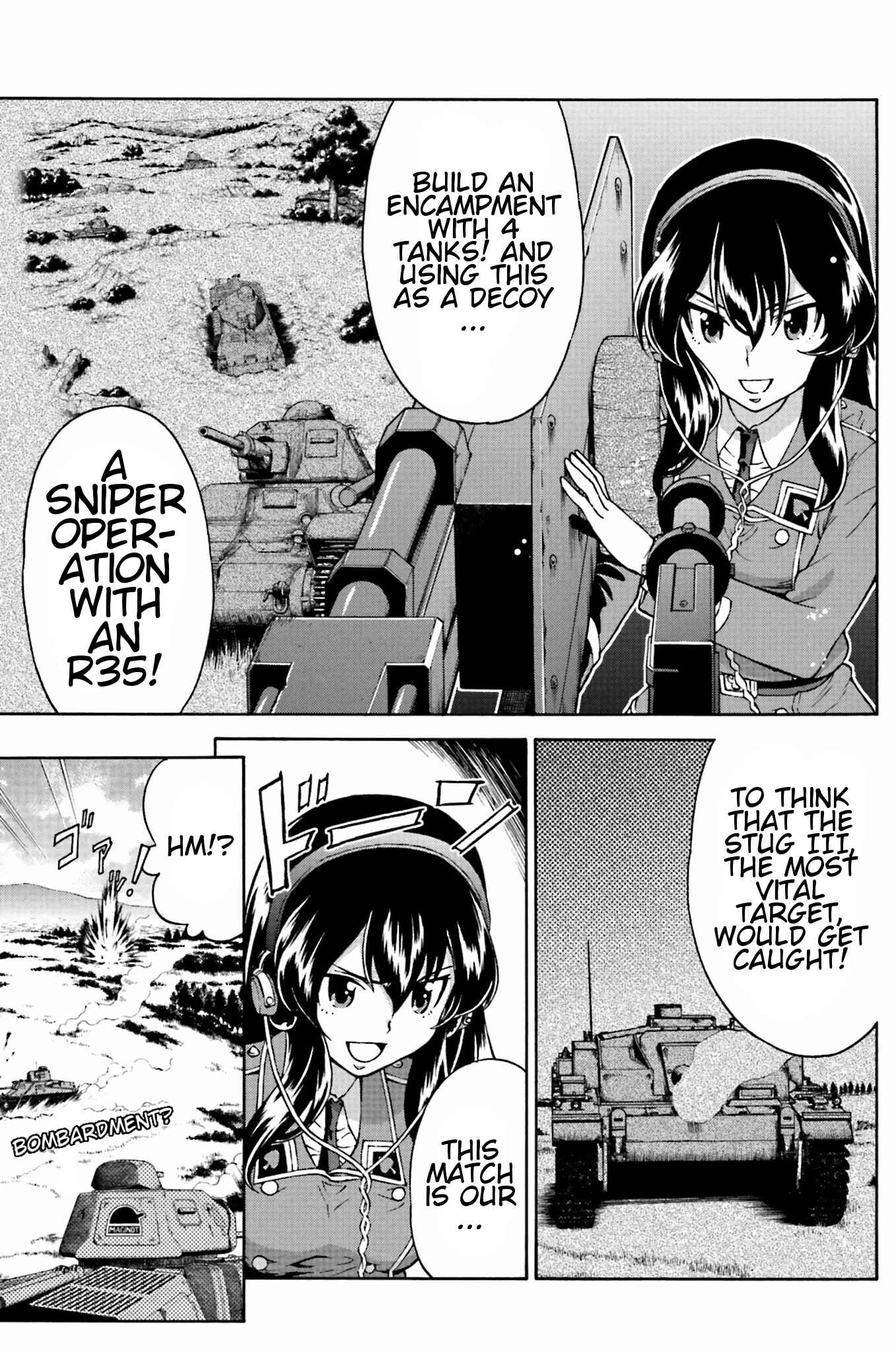 Page 3 Chapter 7 Girls Und Panzer: Fierce Battle! The Battle of Maginot!!