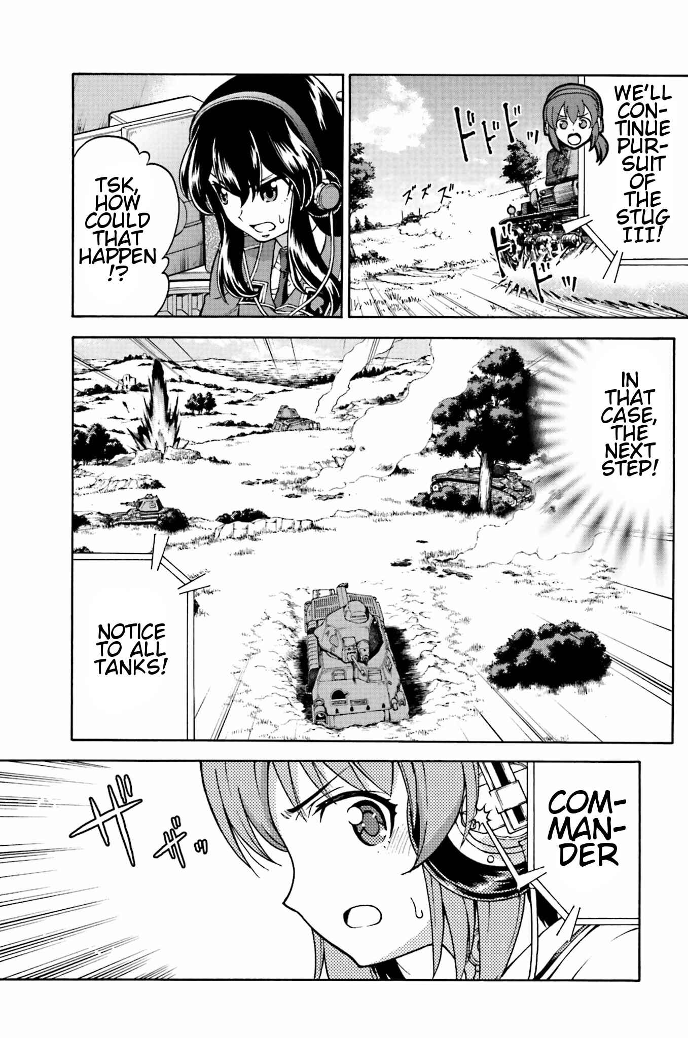 Page 5 Chapter 7 Girls Und Panzer: Fierce Battle! The Battle of Maginot!!