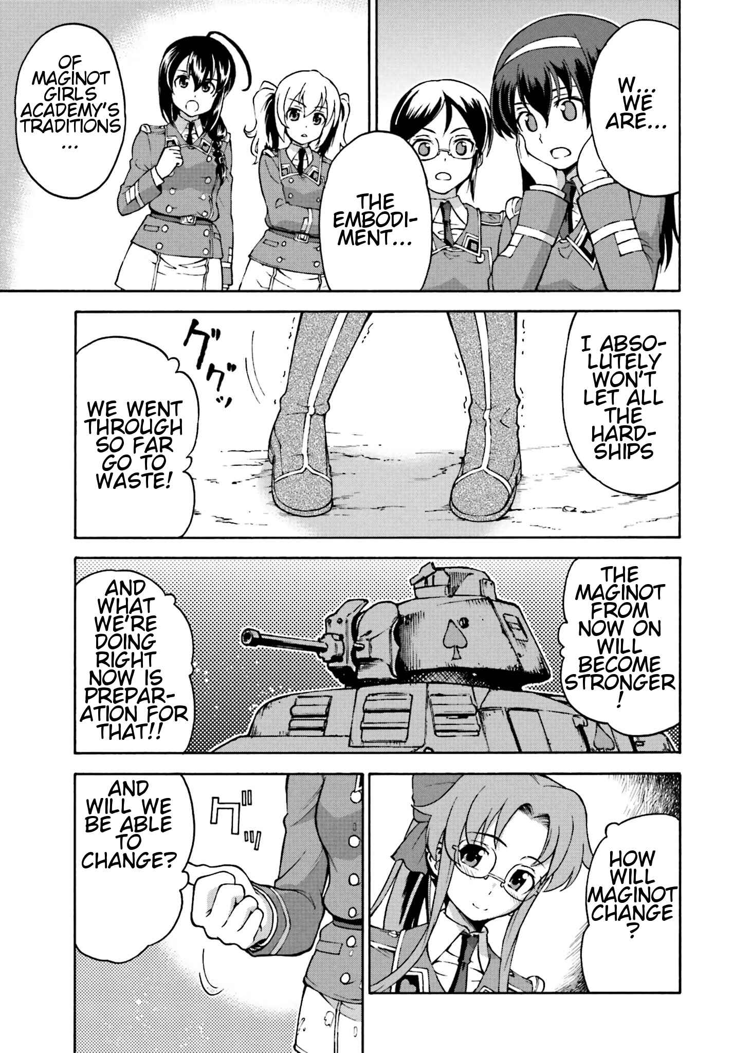 Page 23 Chapter 8 Girls Und Panzer: Fierce Battle! The Battle of Maginot!!