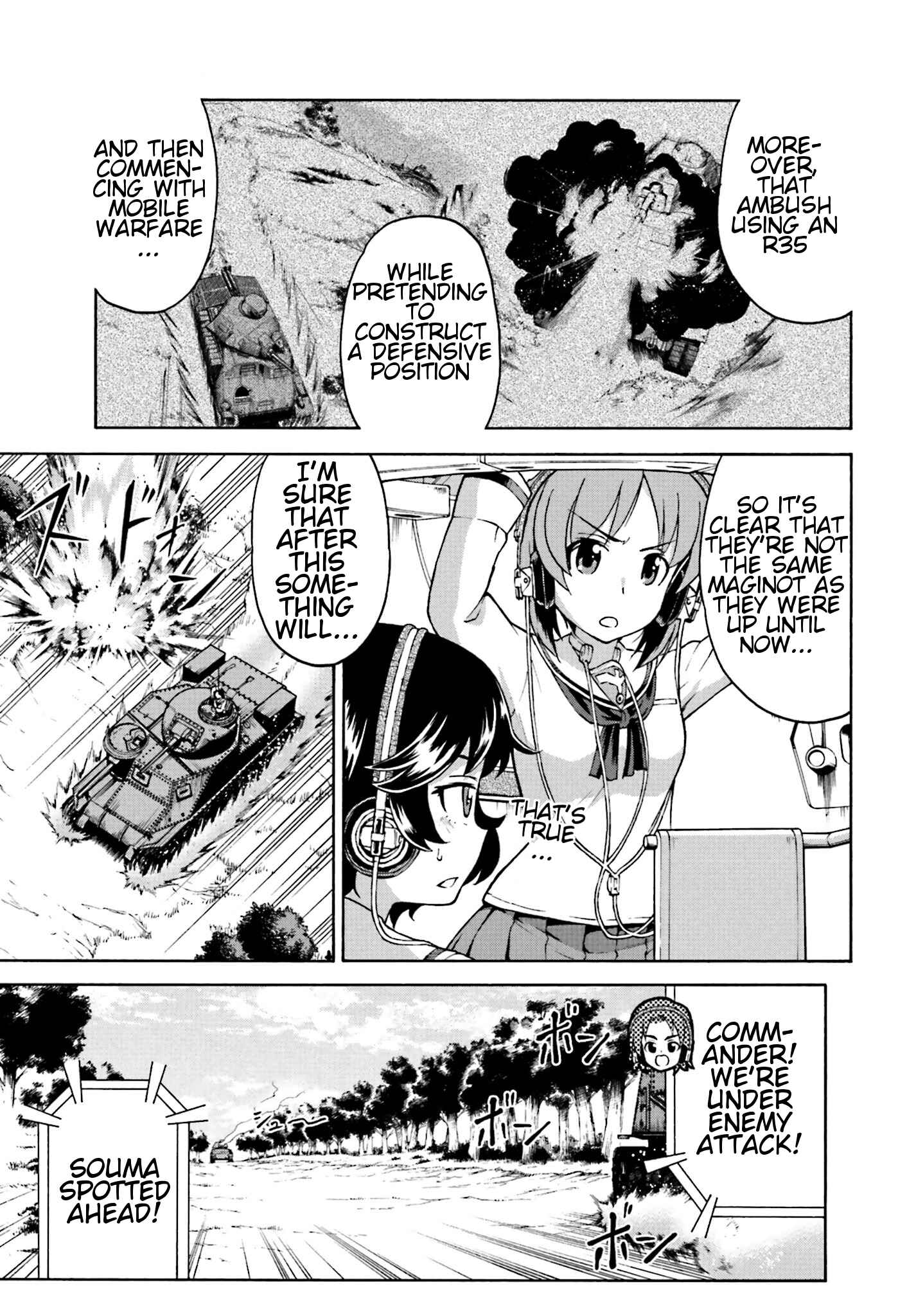 Page 29 Chapter 8 Girls Und Panzer: Fierce Battle! The Battle of Maginot!!