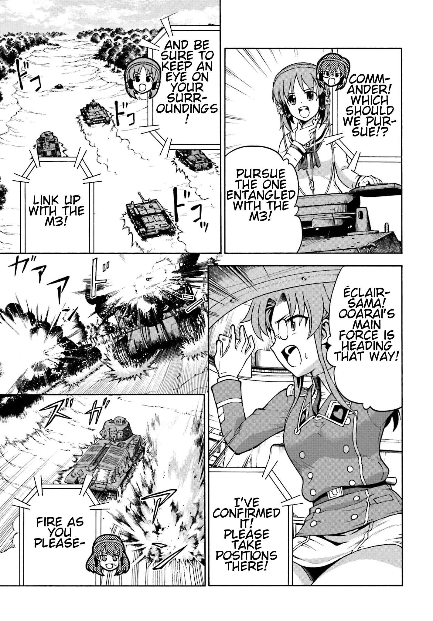 Page 31 Chapter 8 Girls Und Panzer: Fierce Battle! The Battle of Maginot!!