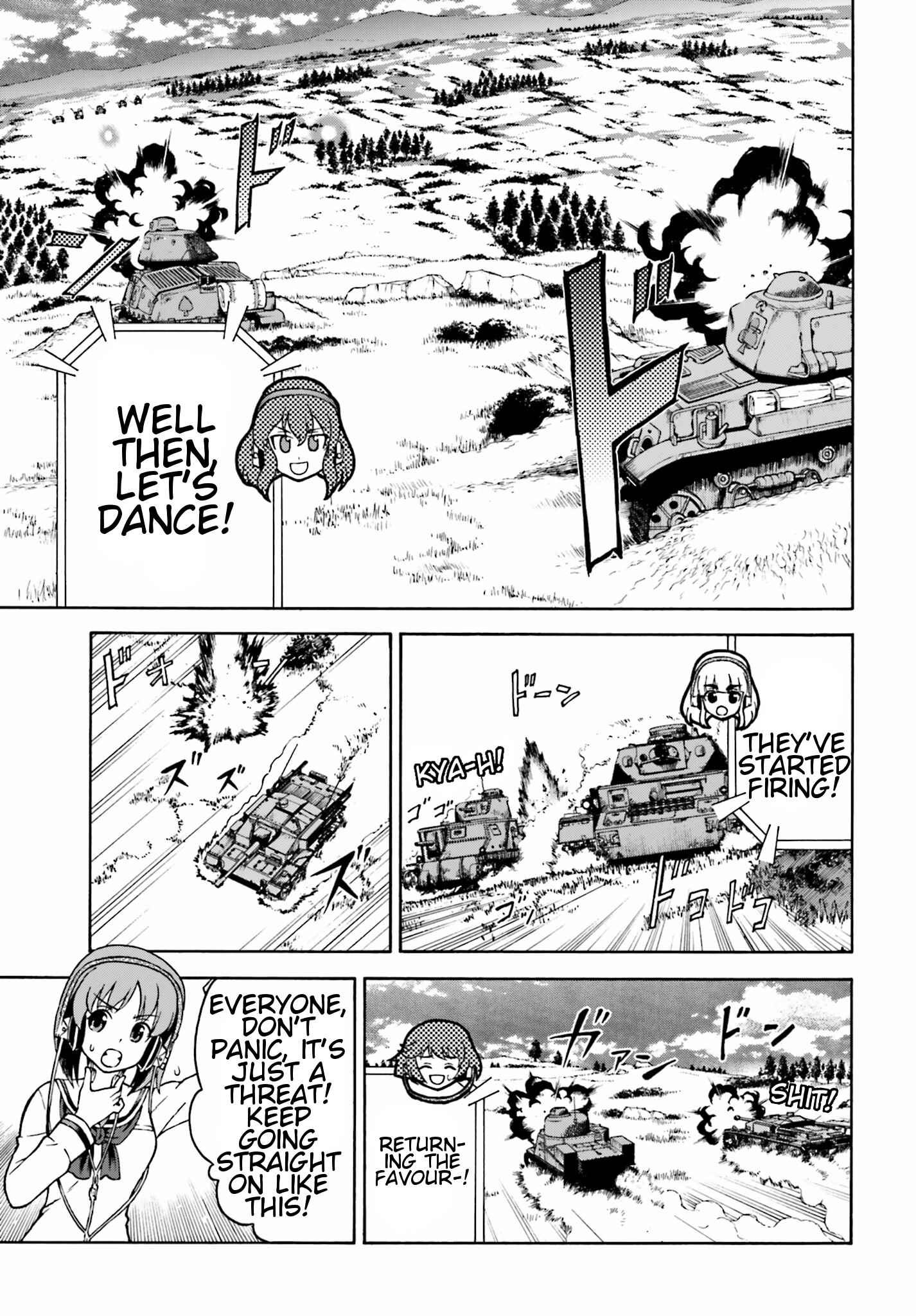 Page 11 Chapter 6 Girls Und Panzer: Fierce Battle! The Battle of Maginot!!