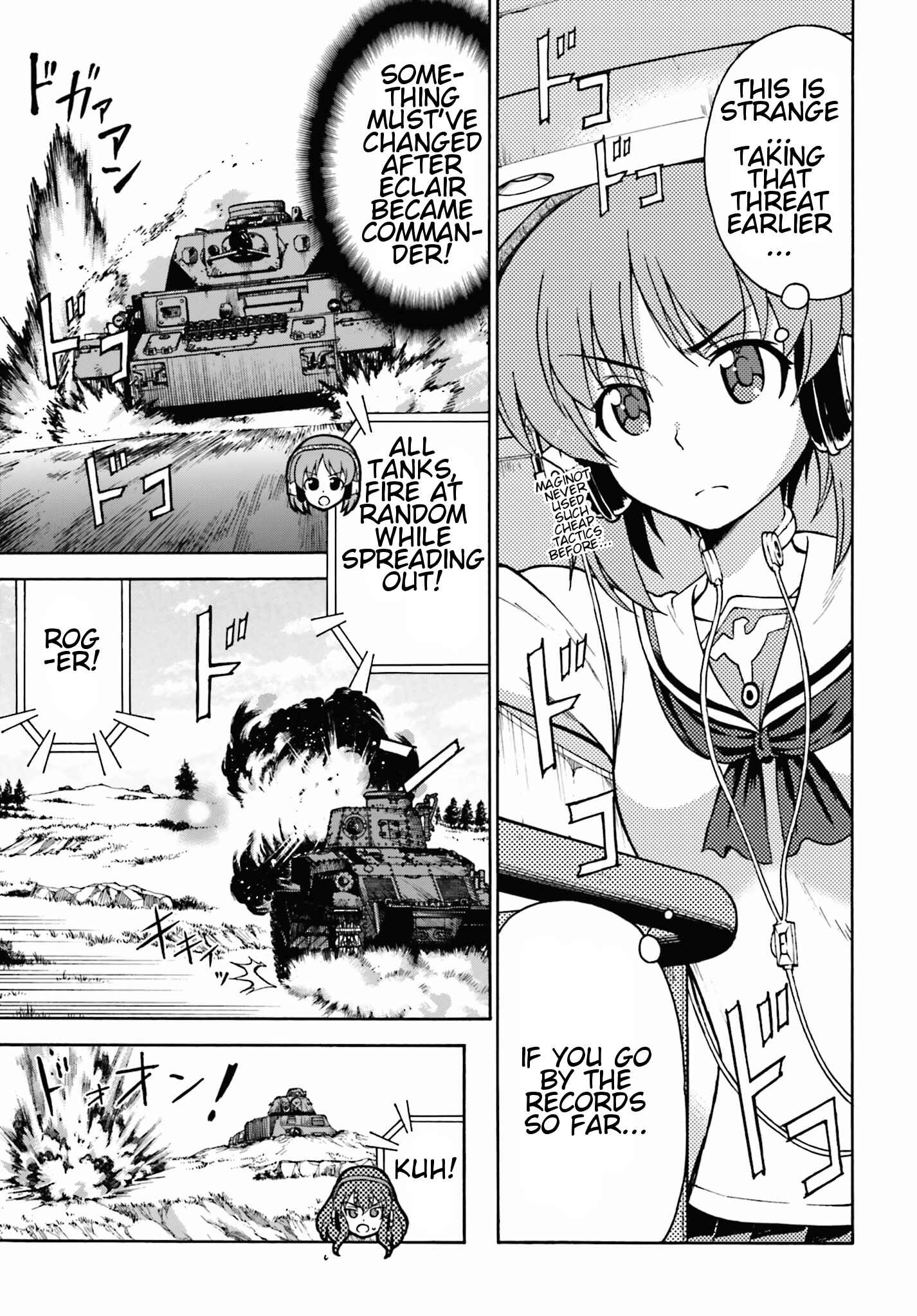 Page 15 Chapter 6 Girls Und Panzer: Fierce Battle! The Battle of Maginot!!