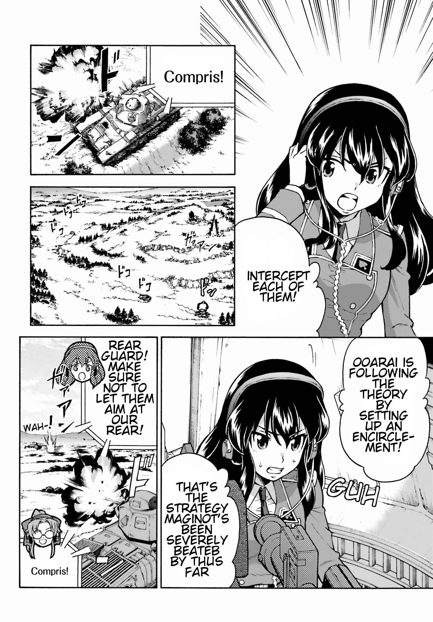 Page 16 Chapter 6 Girls Und Panzer: Fierce Battle! The Battle of Maginot!!