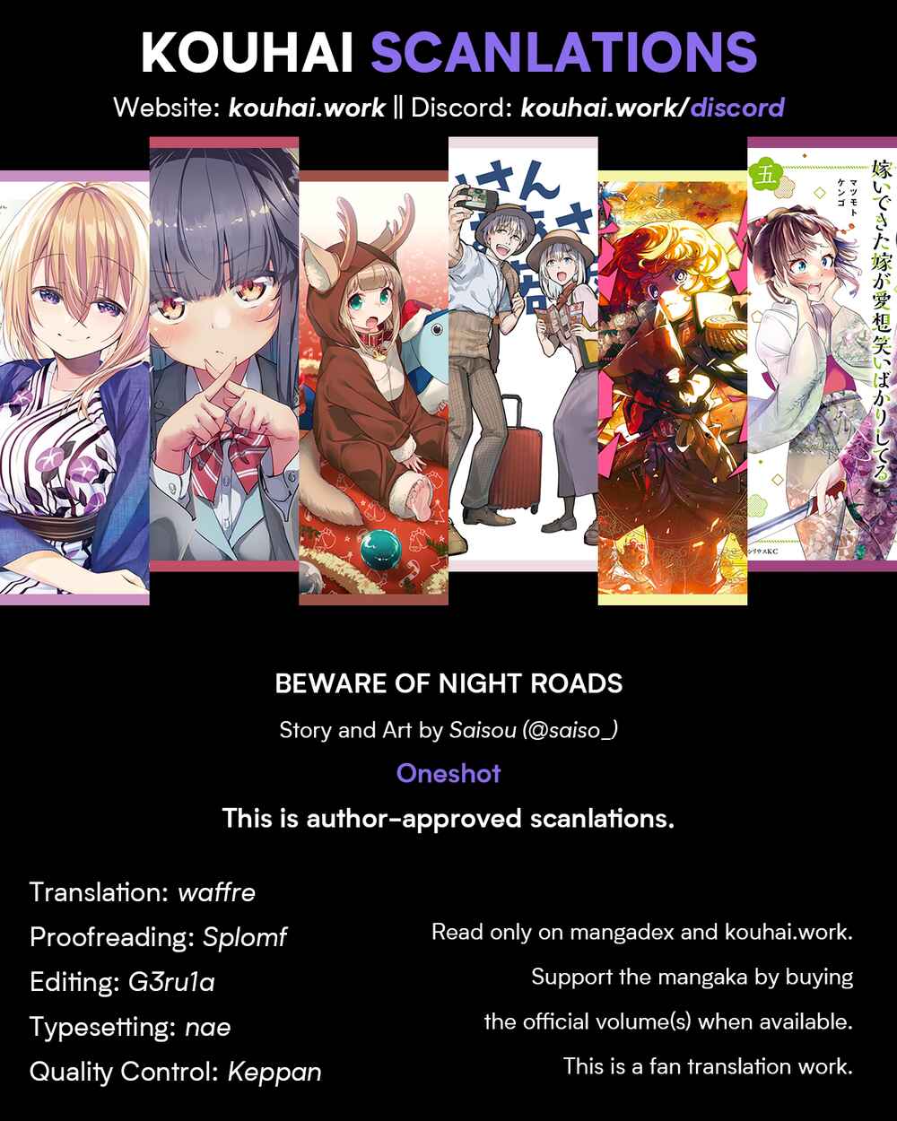 Page 6 Chapter Unknown_5061 Be Careful of Night Roads
