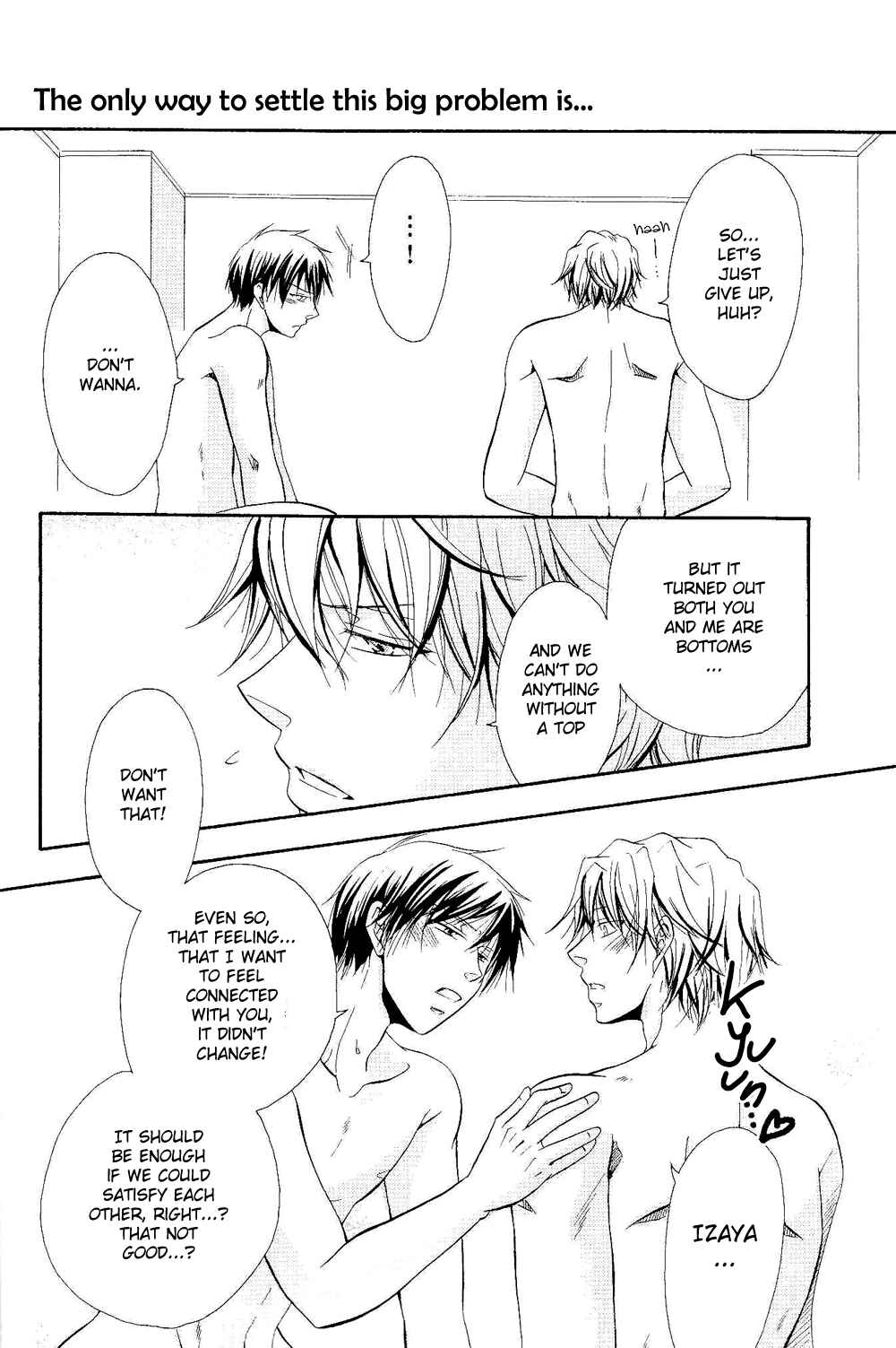 Page 7 Chapter Unknown_9dda Durarara!! - Yurippuru! Shizuo to Izaya wa Docchi mo Uke ni Naritai no ☆ (Doujinshi)