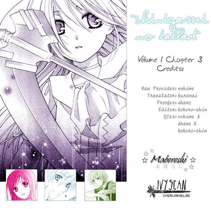 Page 1 Chapter 3 Shinigami no Ballad