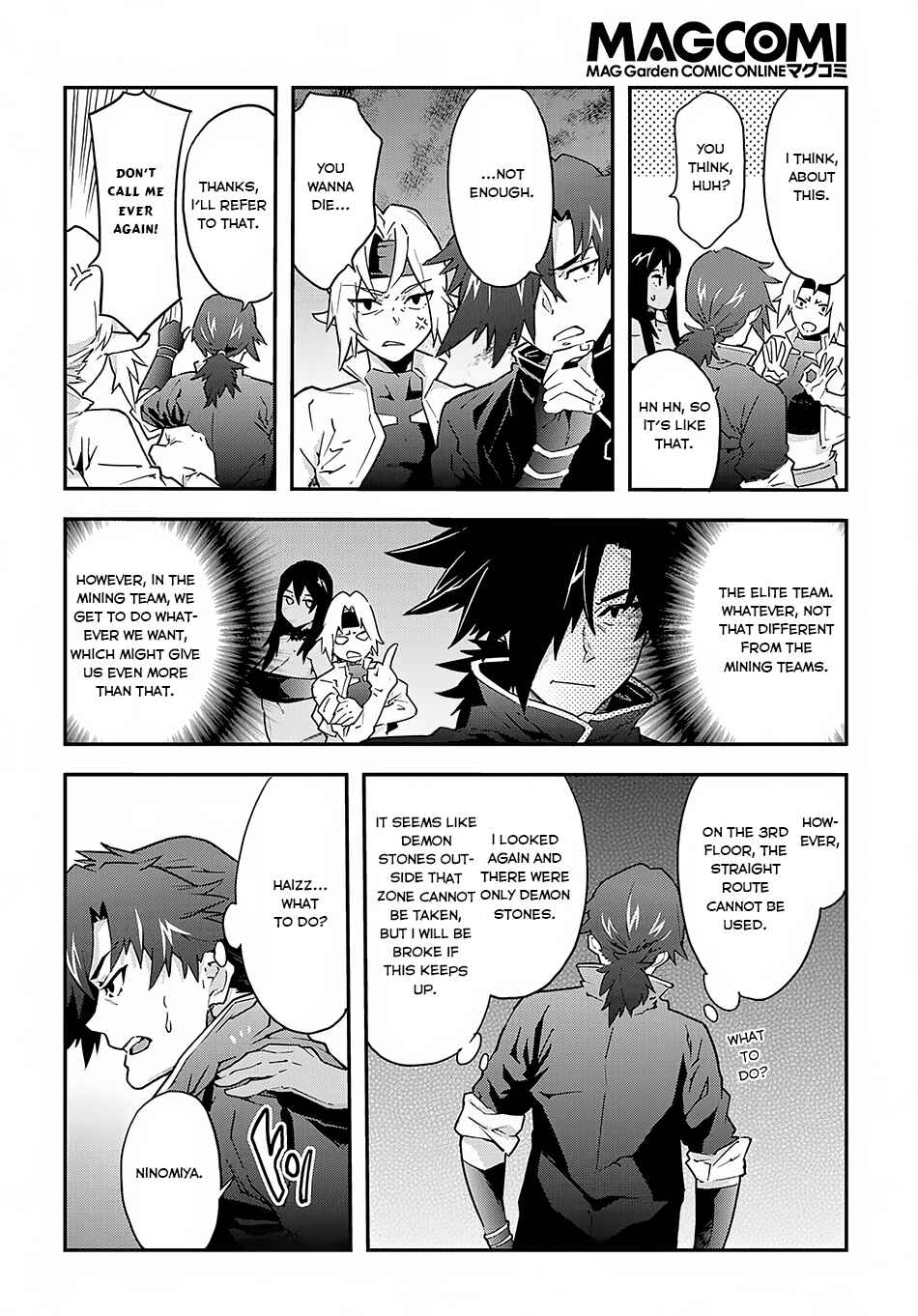 Page 13 Chapter 7 Meikyuu Black Company