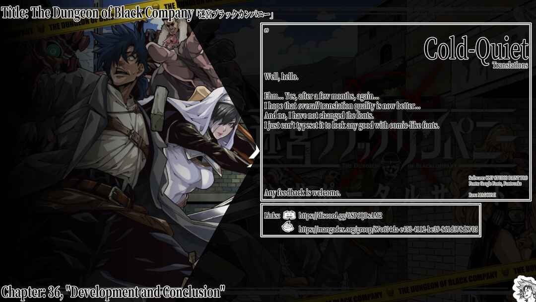 Page 1 Chapter 36 Meikyuu Black Company