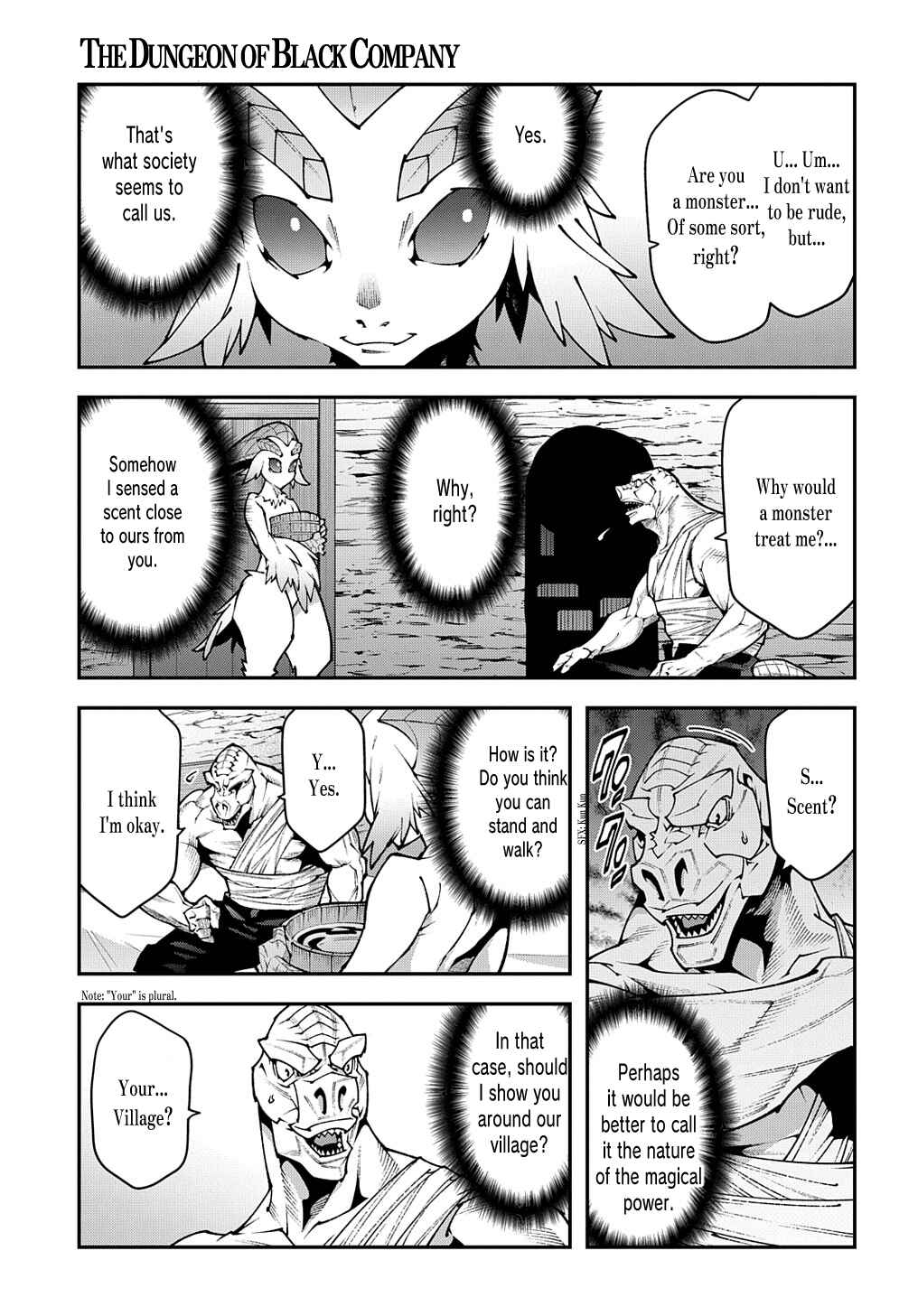 Page 8 Chapter 37.1 Meikyuu Black Company