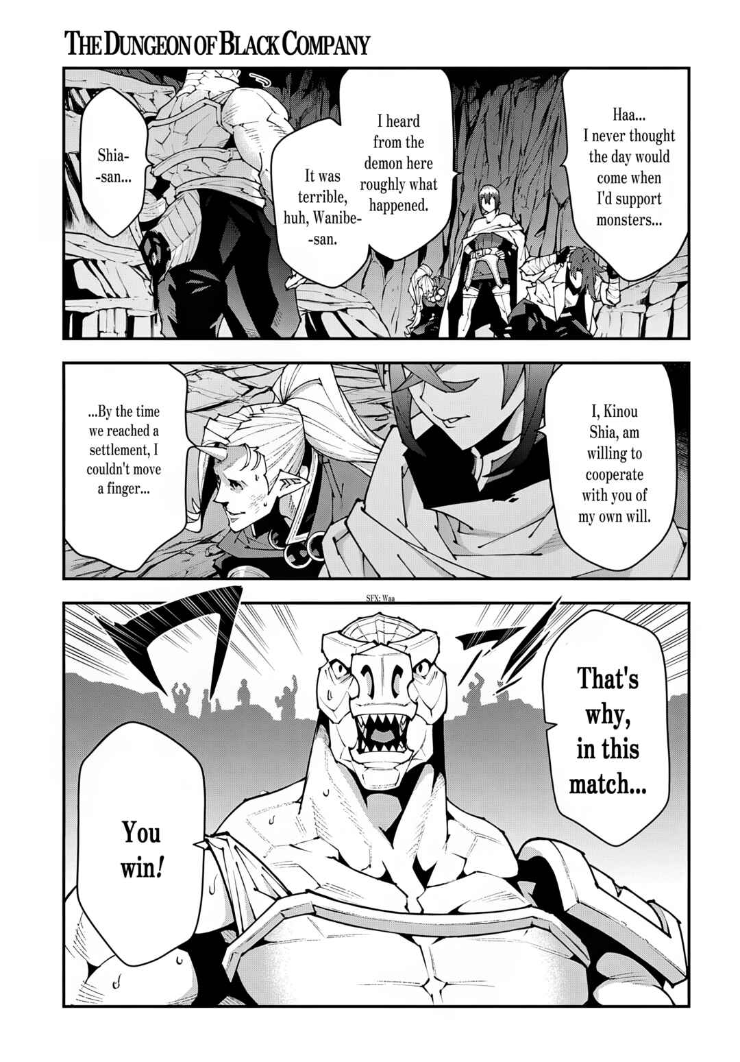 Page 26 Chapter 38.2 Meikyuu Black Company